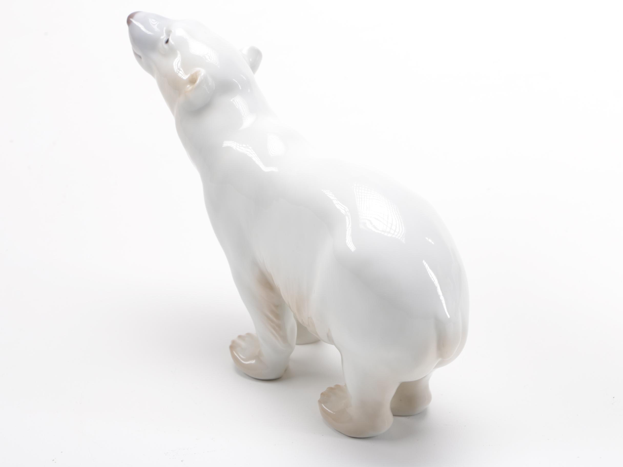 Ceramic Polar Bears From Hutschenreuther, Royal Dux, B&G