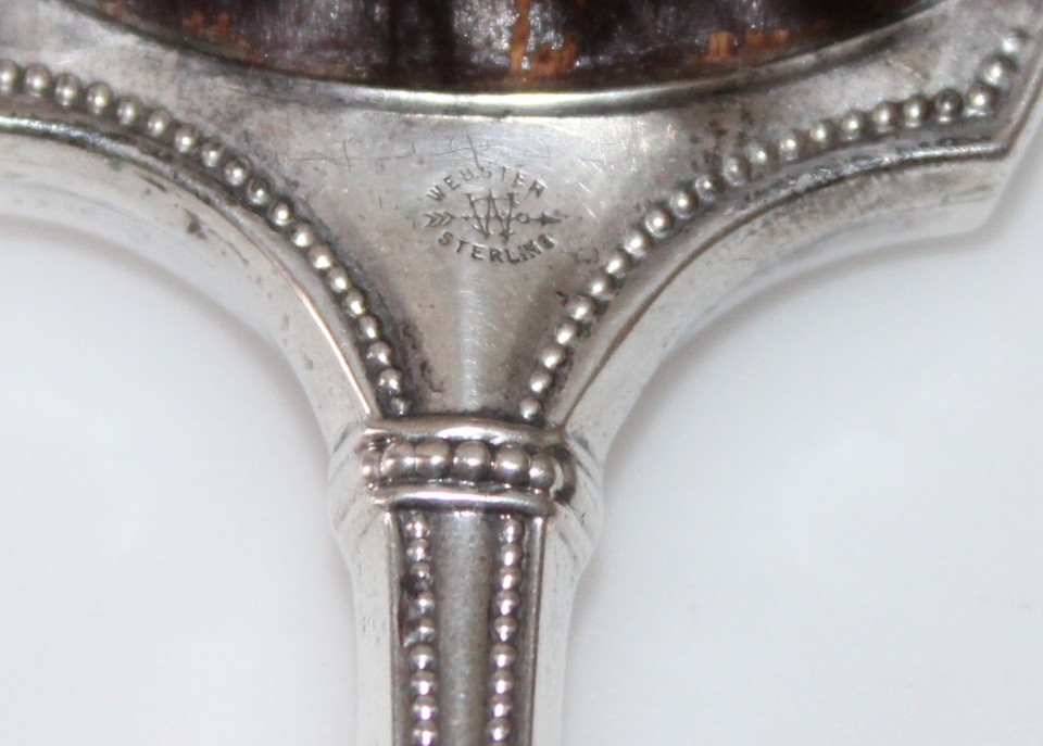 Webster Company Child's Sterling Silver Hairbrush