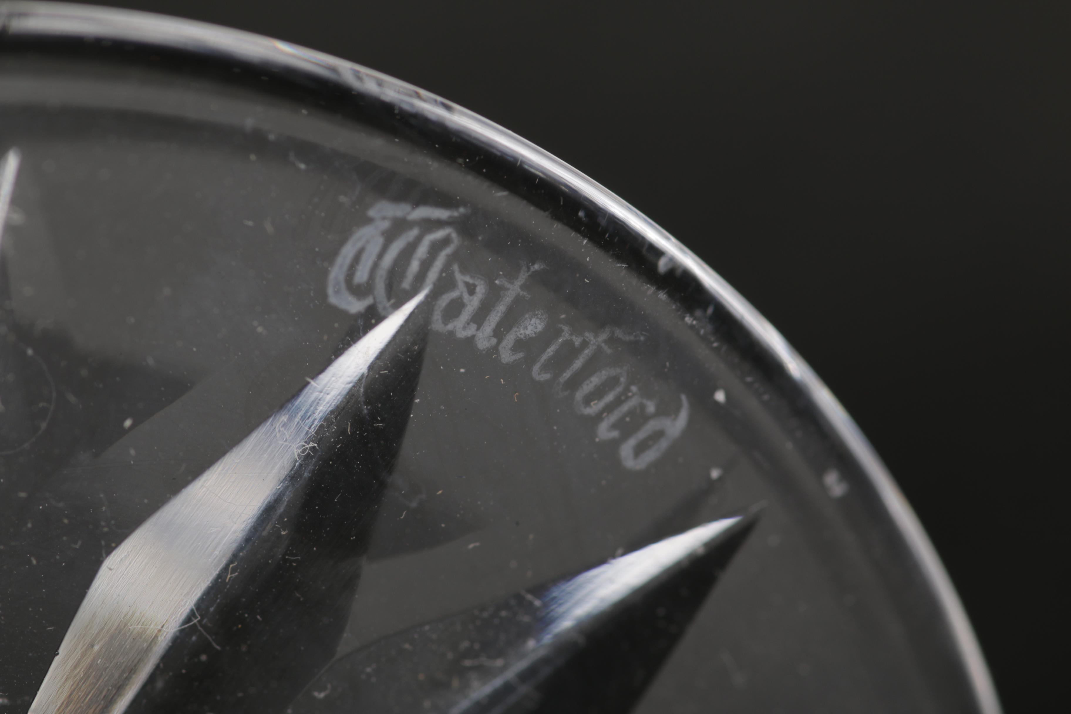 Waterford "Lismore" Crystal Water Goblets