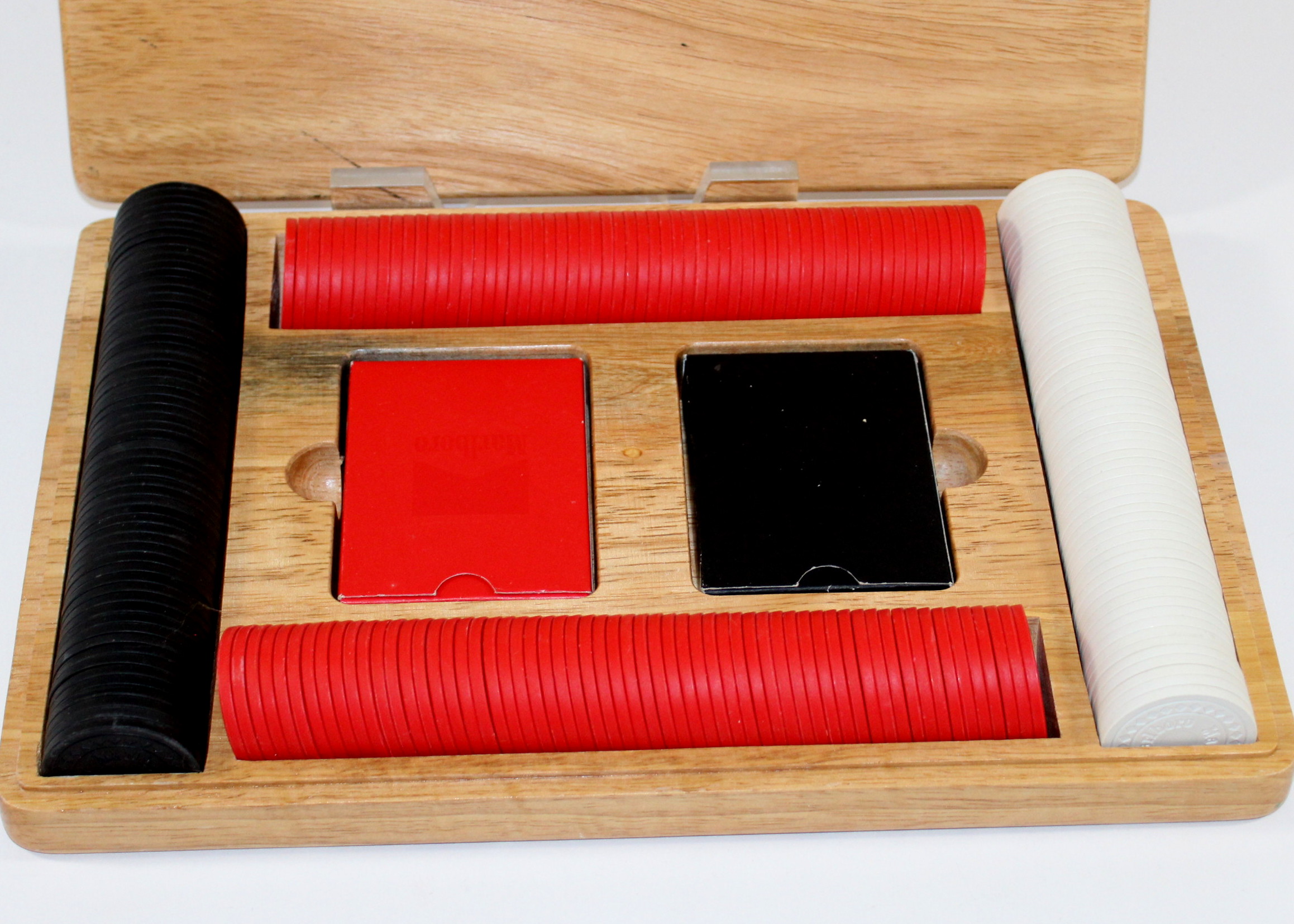 Vintage Jim Beam Decanter and Marlboro Poker Chips