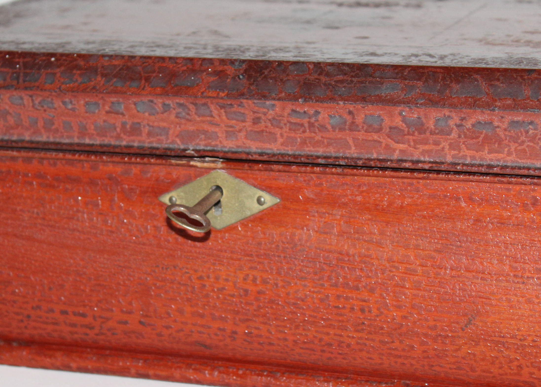 Antique Handmade Jewelry Box