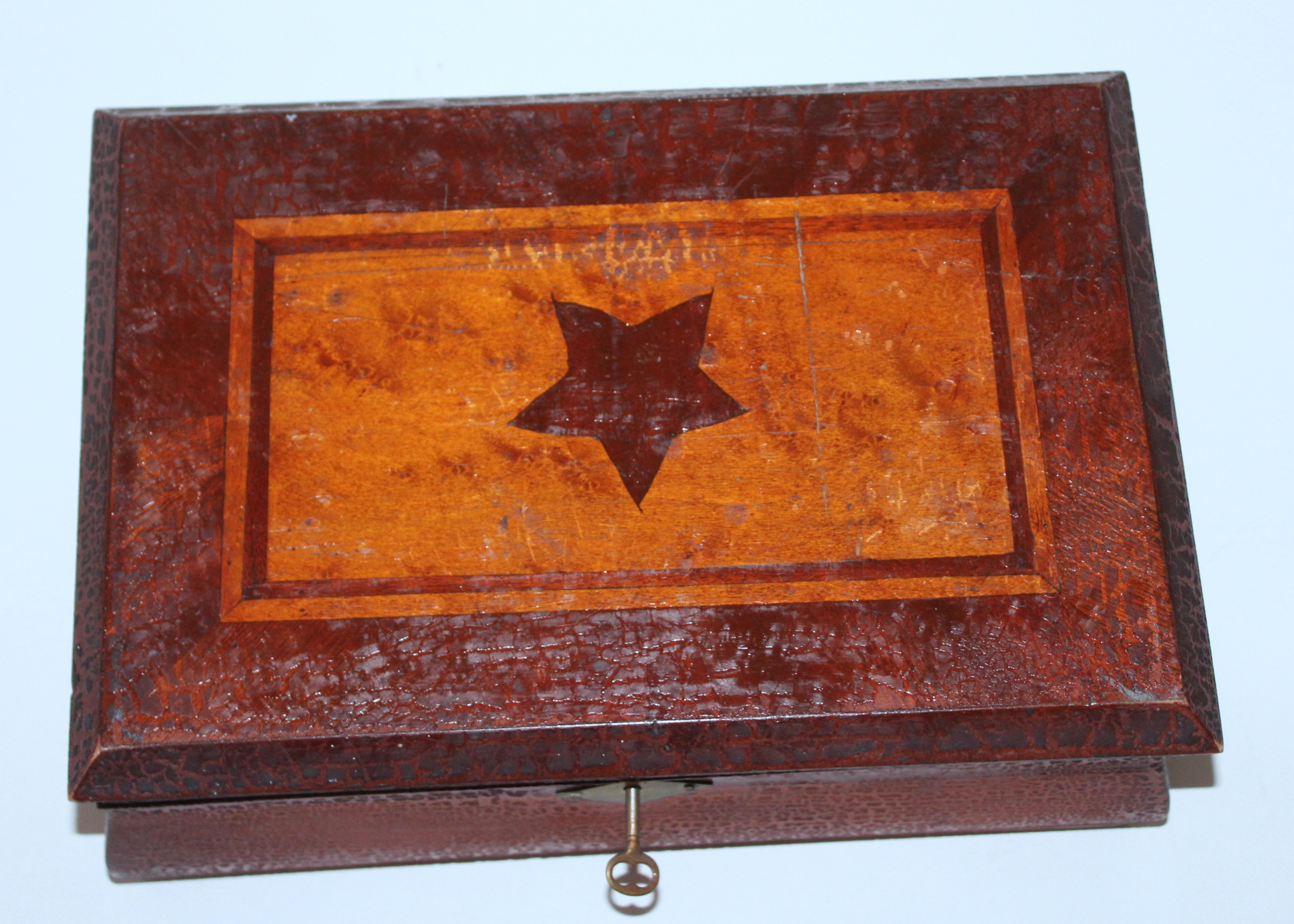 Antique Handmade Jewelry Box