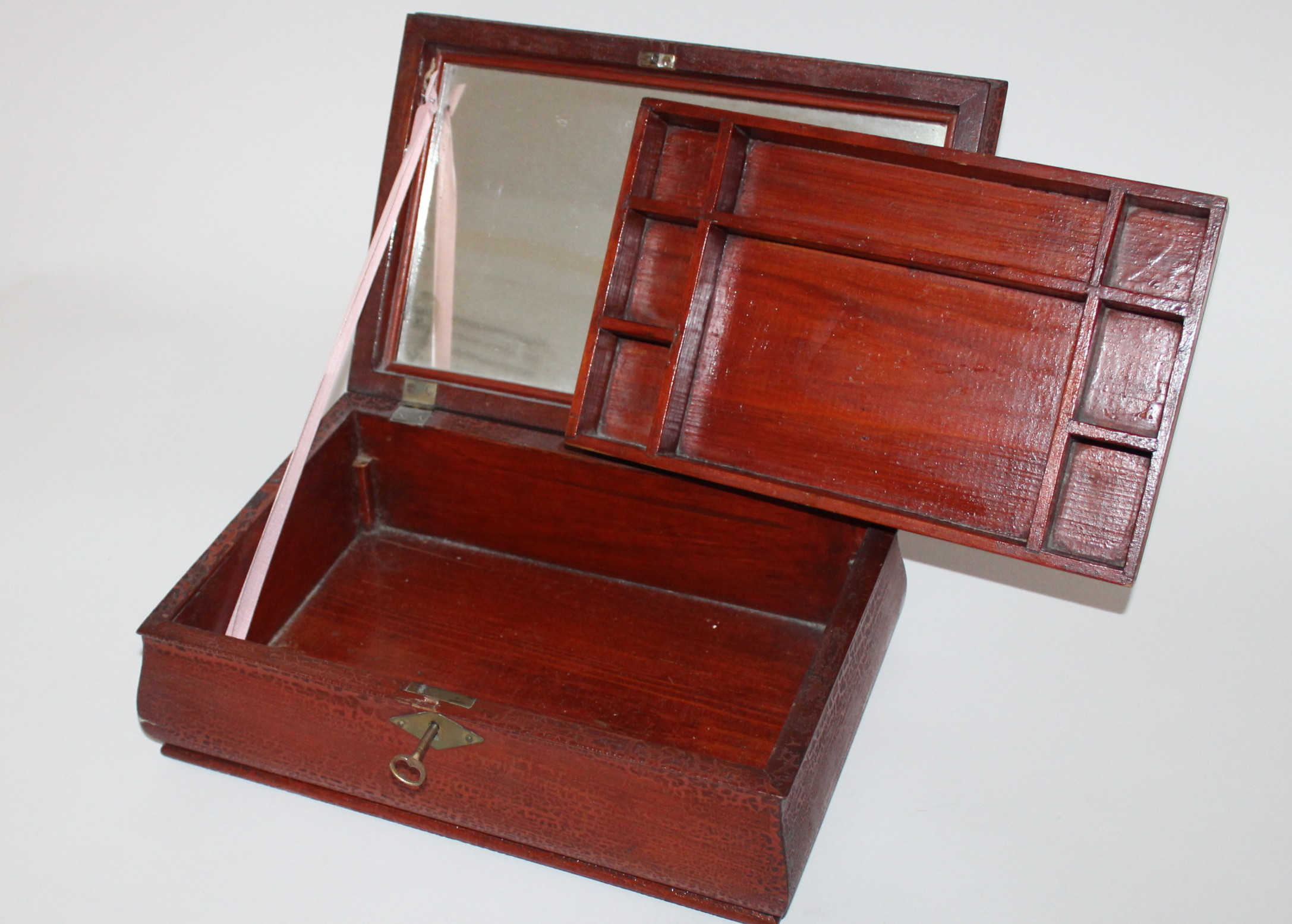 Antique Handmade Jewelry Box