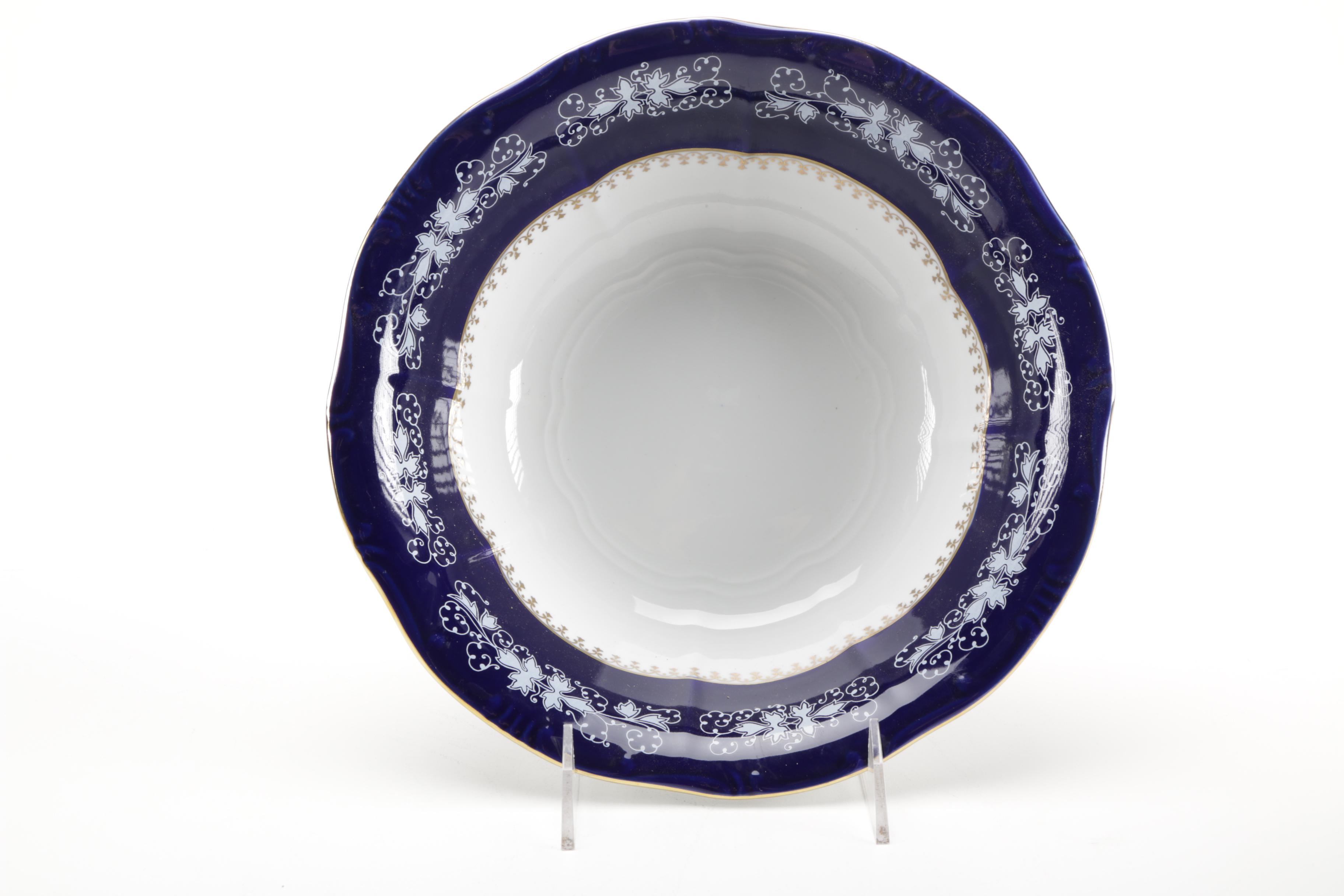 Zsolnay of Pécs Bowl Set From Hungary