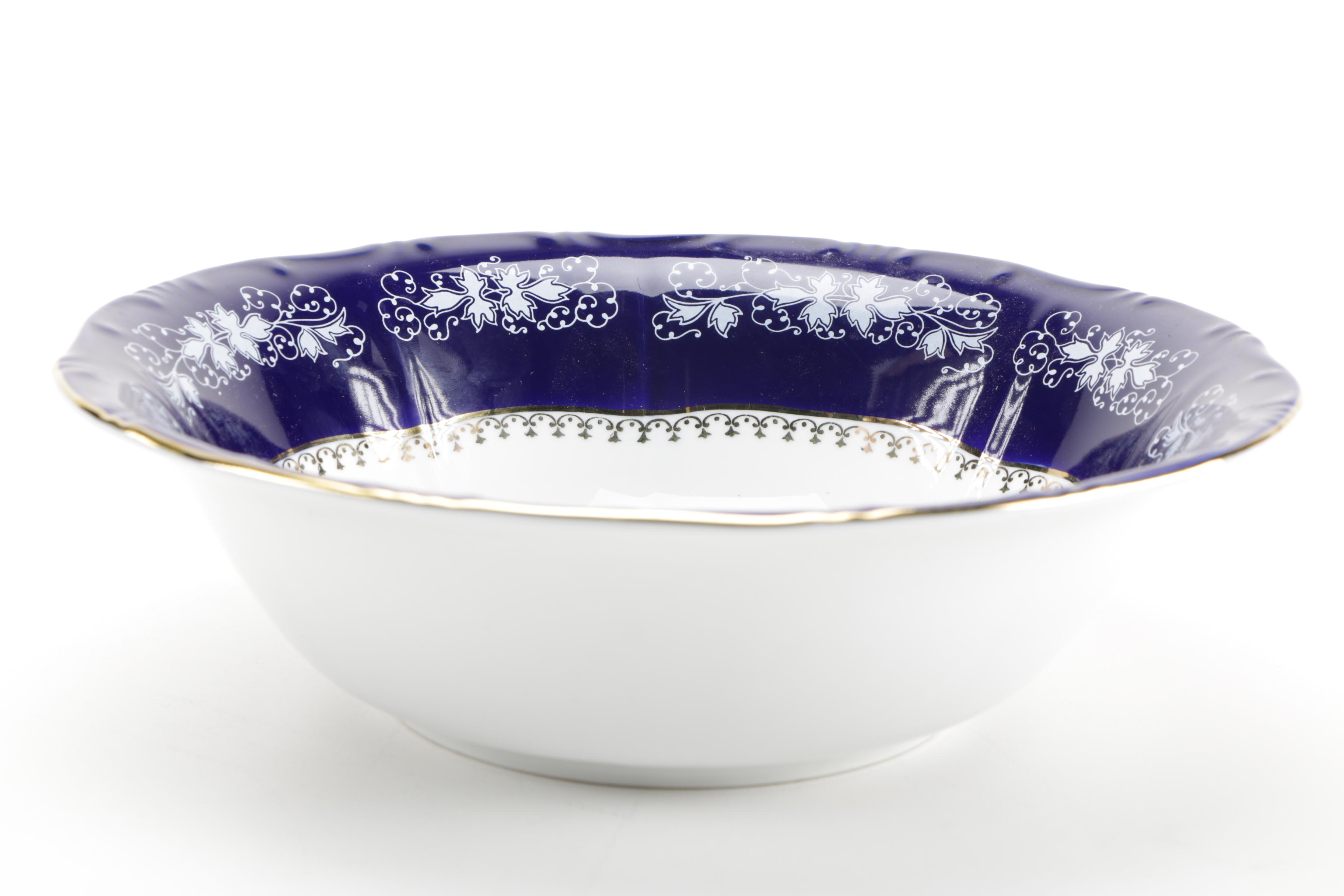 Zsolnay of Pécs Bowl Set From Hungary