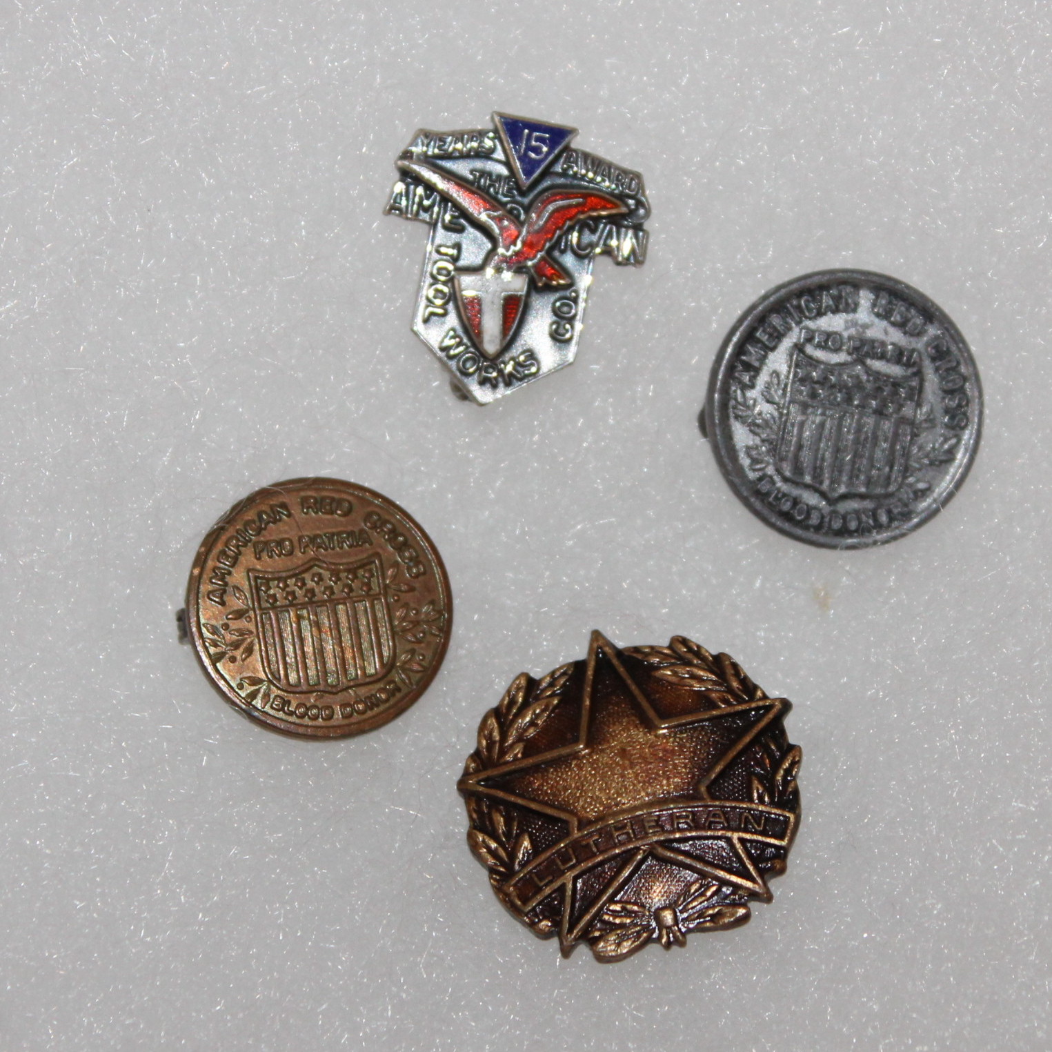 WWII Ration Book, Pins and Assorted Medals