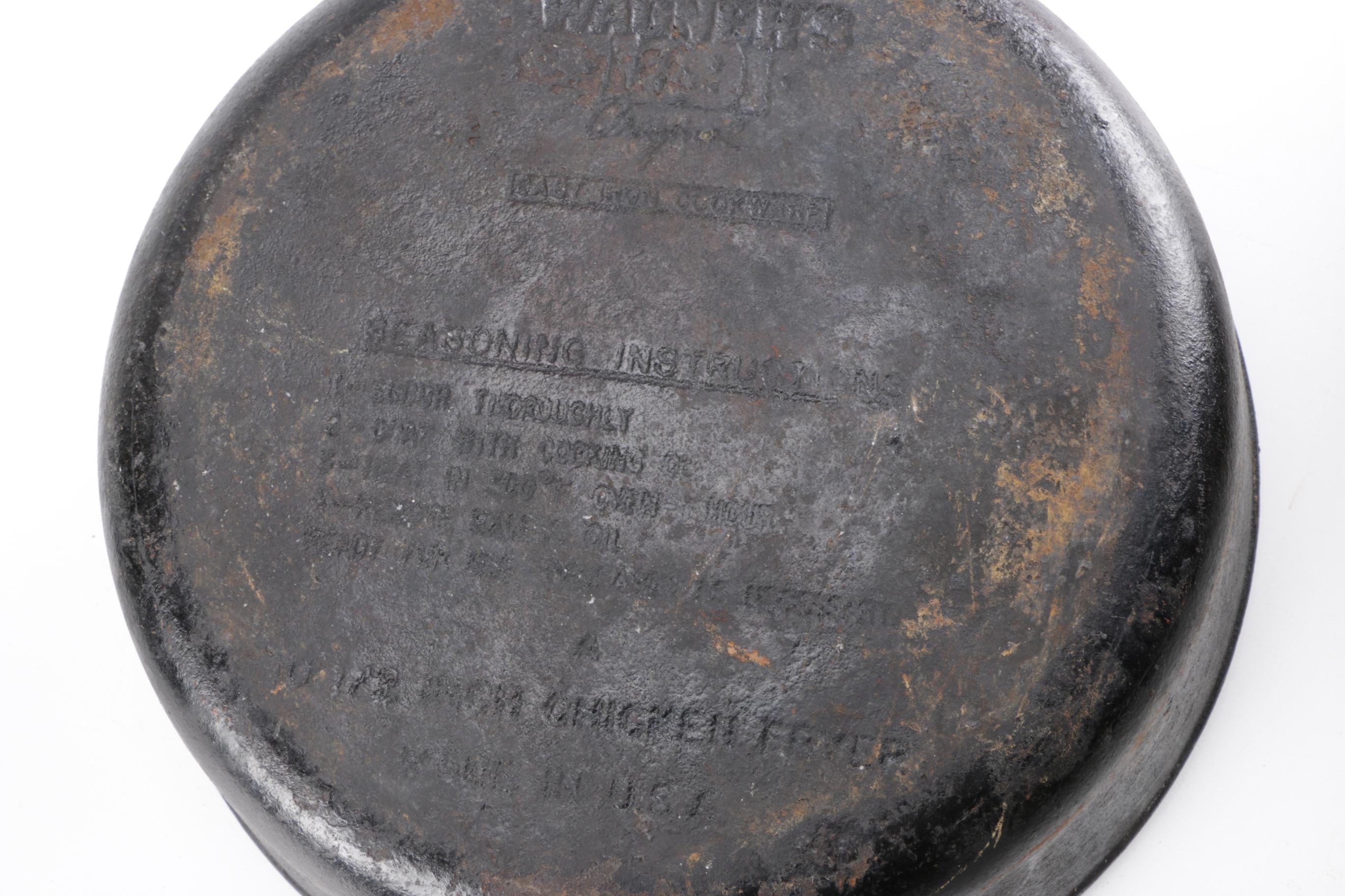 Cast Iron Dishes Featuring Wagner