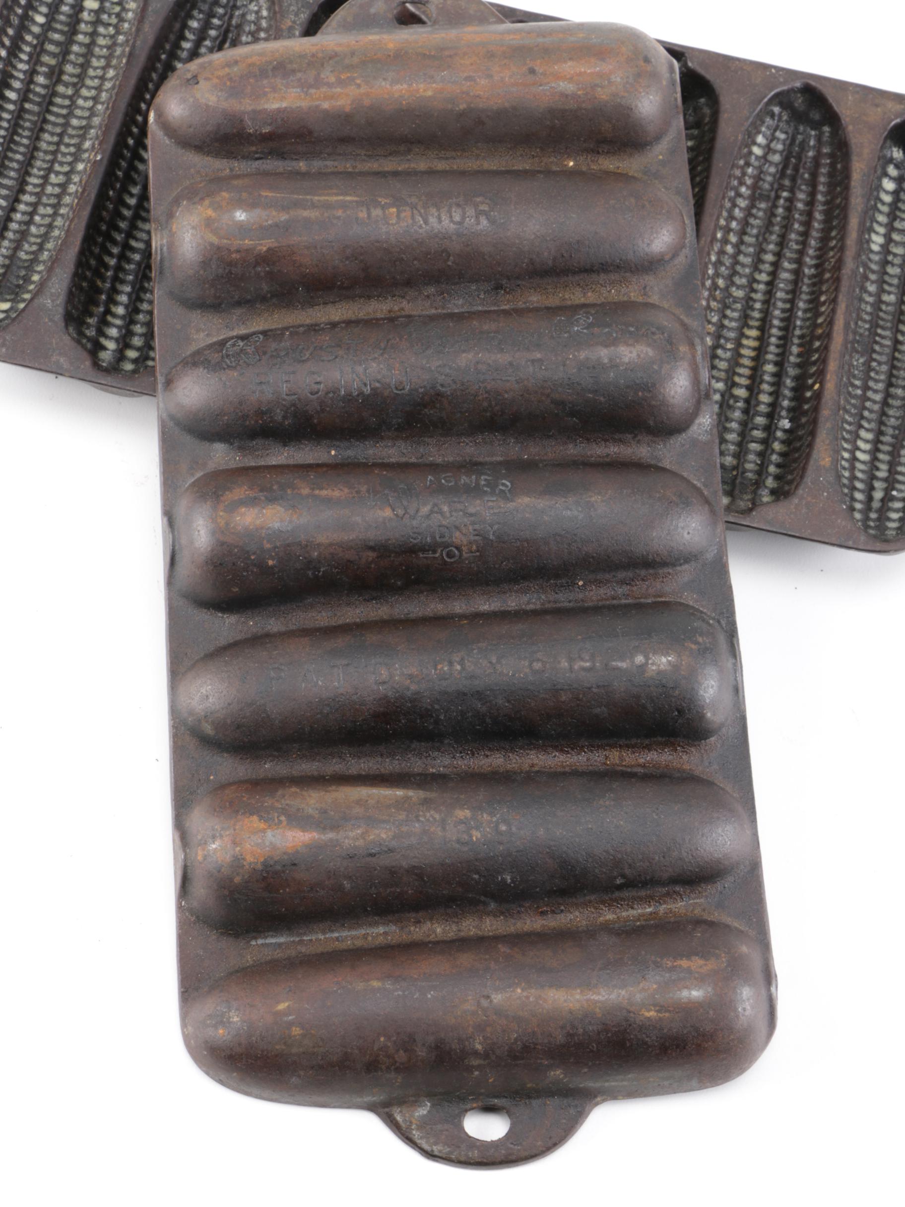 Cast Iron Dishes Featuring Wagner