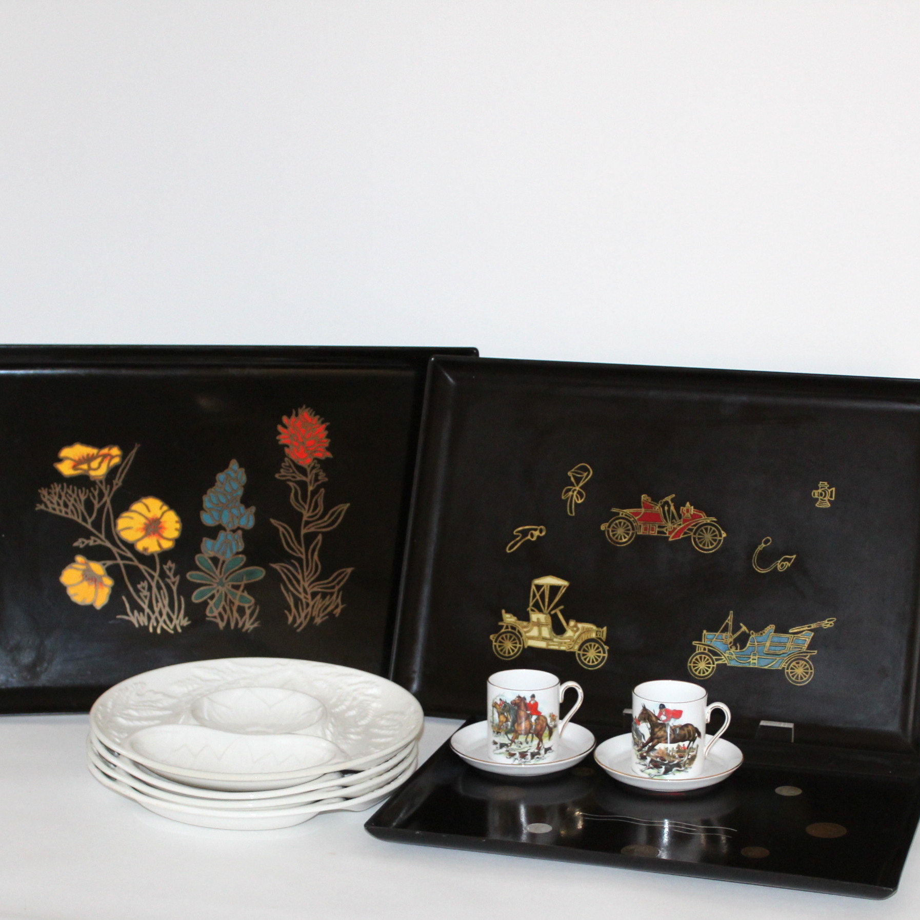 Vintage Couroc Trays and More