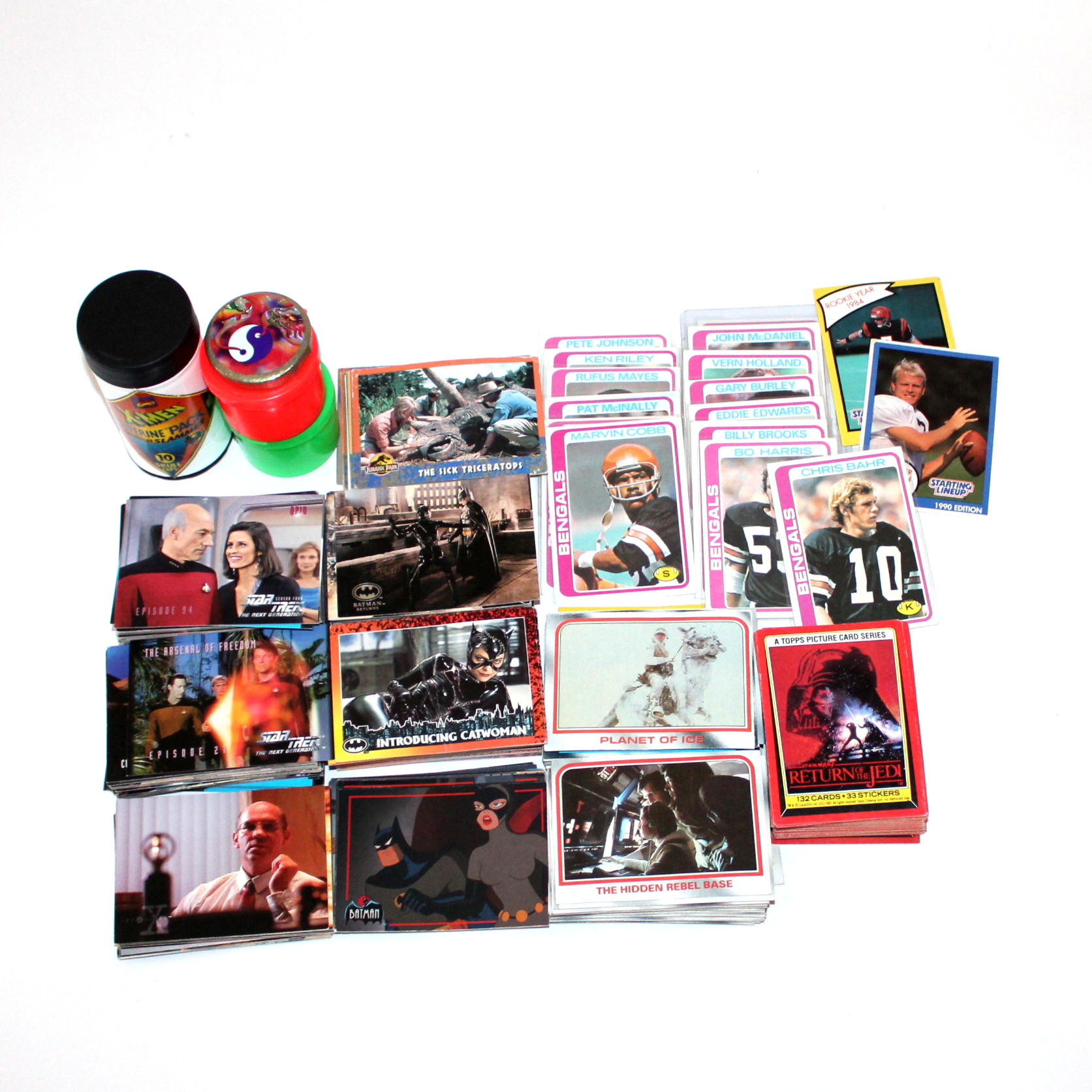 Pop Culture Trading Cards and Collection of POGs