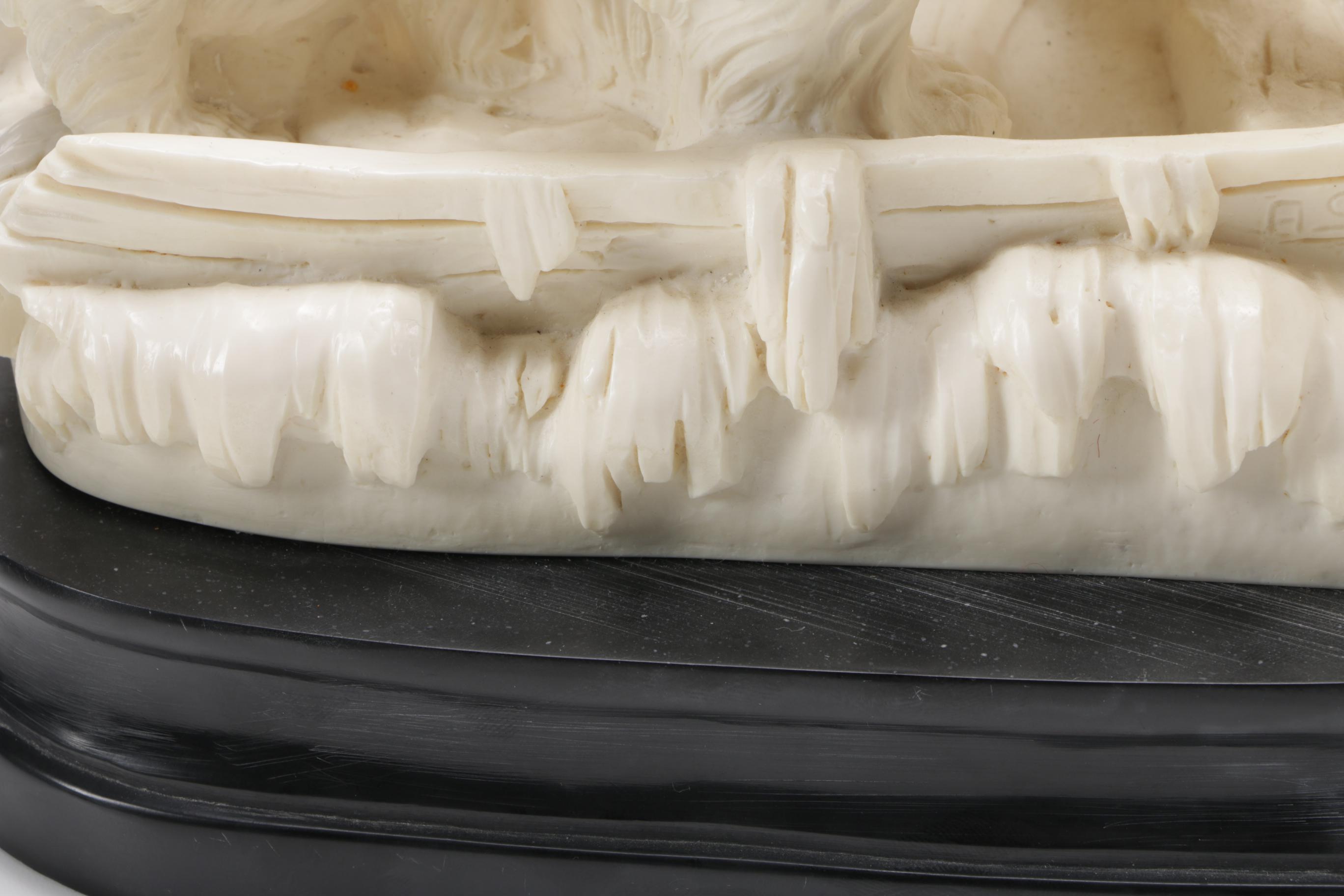 A. Santini Reproduction Sculpture of Polar Bears