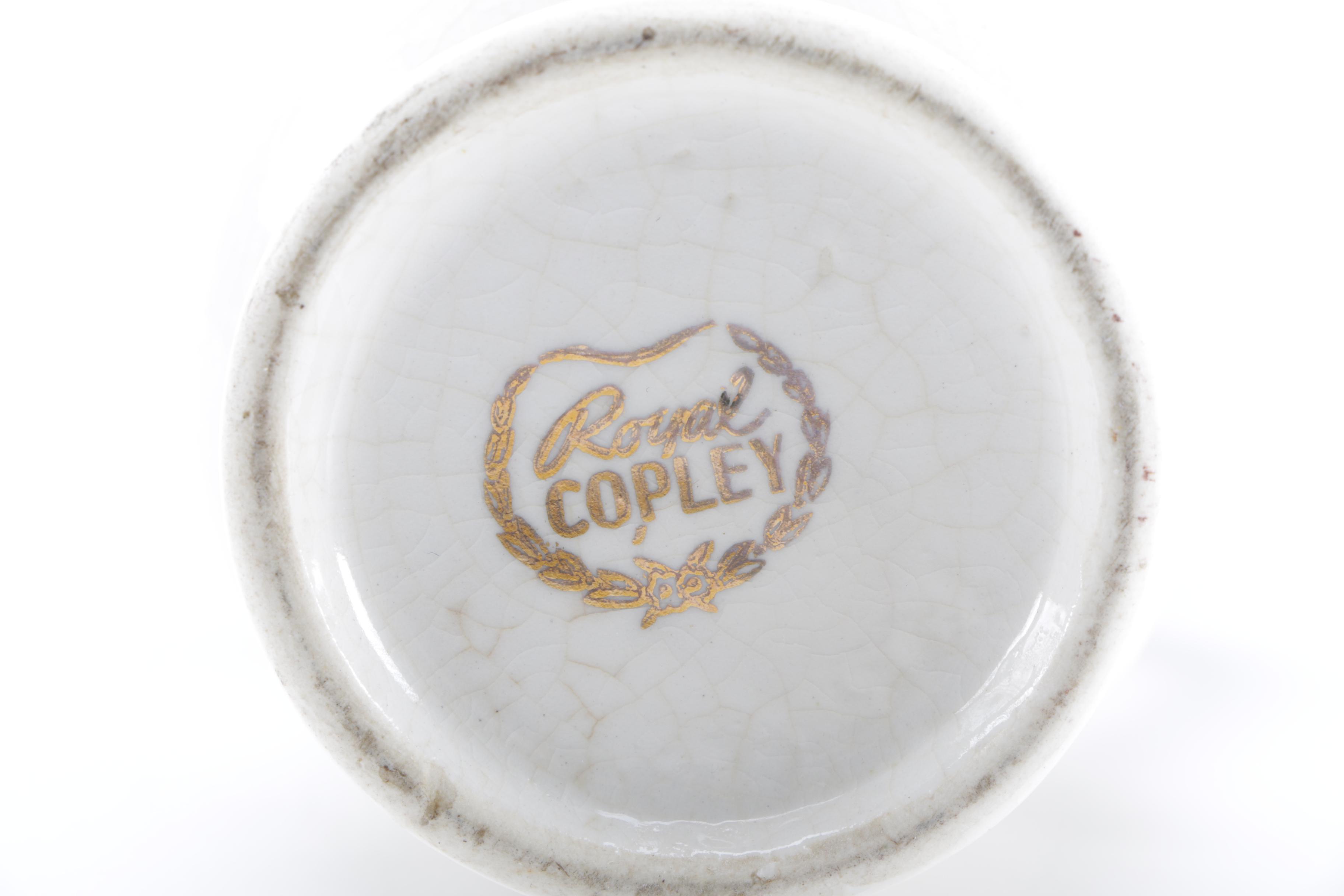 Victorian Opaline Glass With Royal Copley and More
