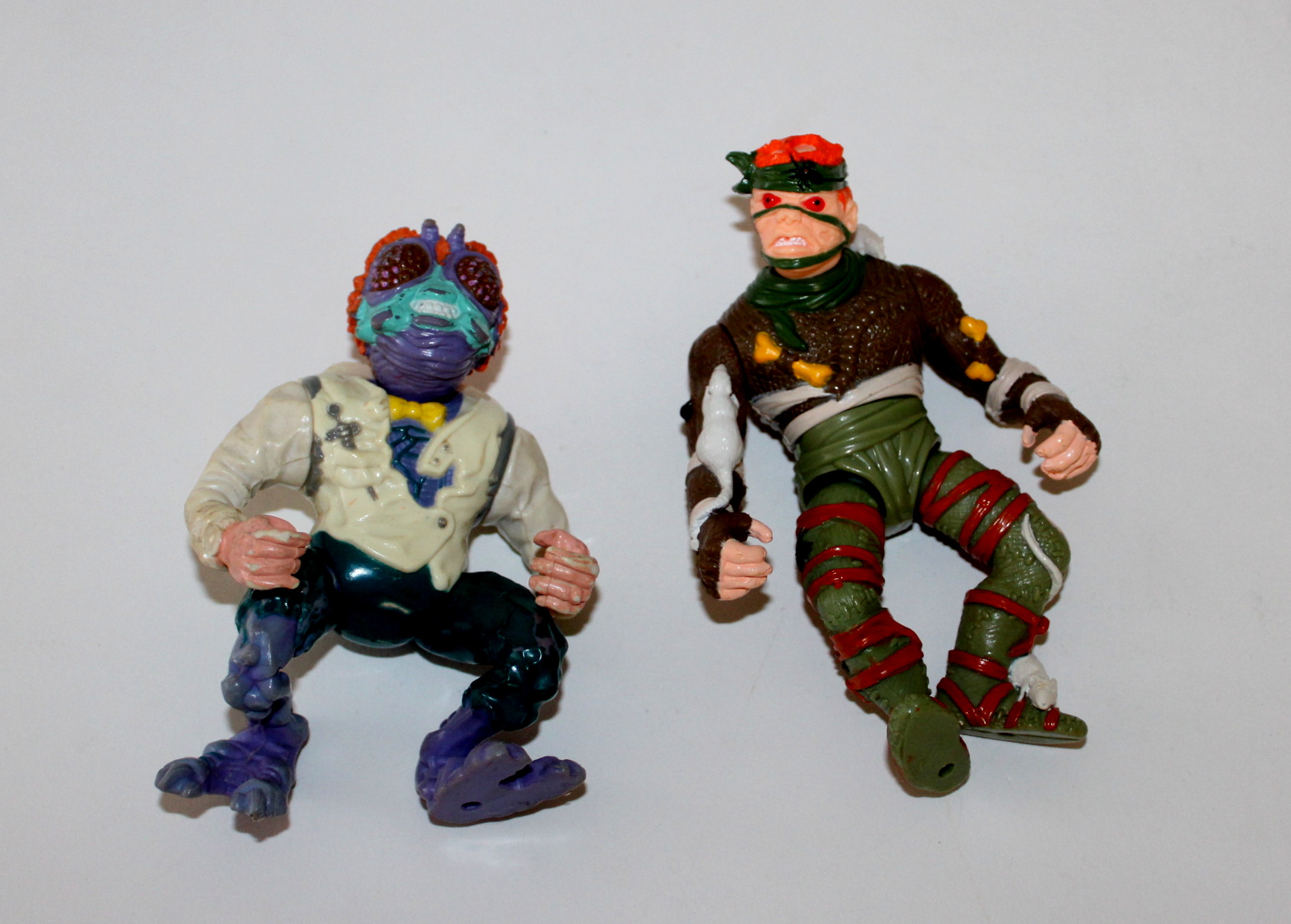 Teenage Mutant Ninja Turtle Action Figures and Case