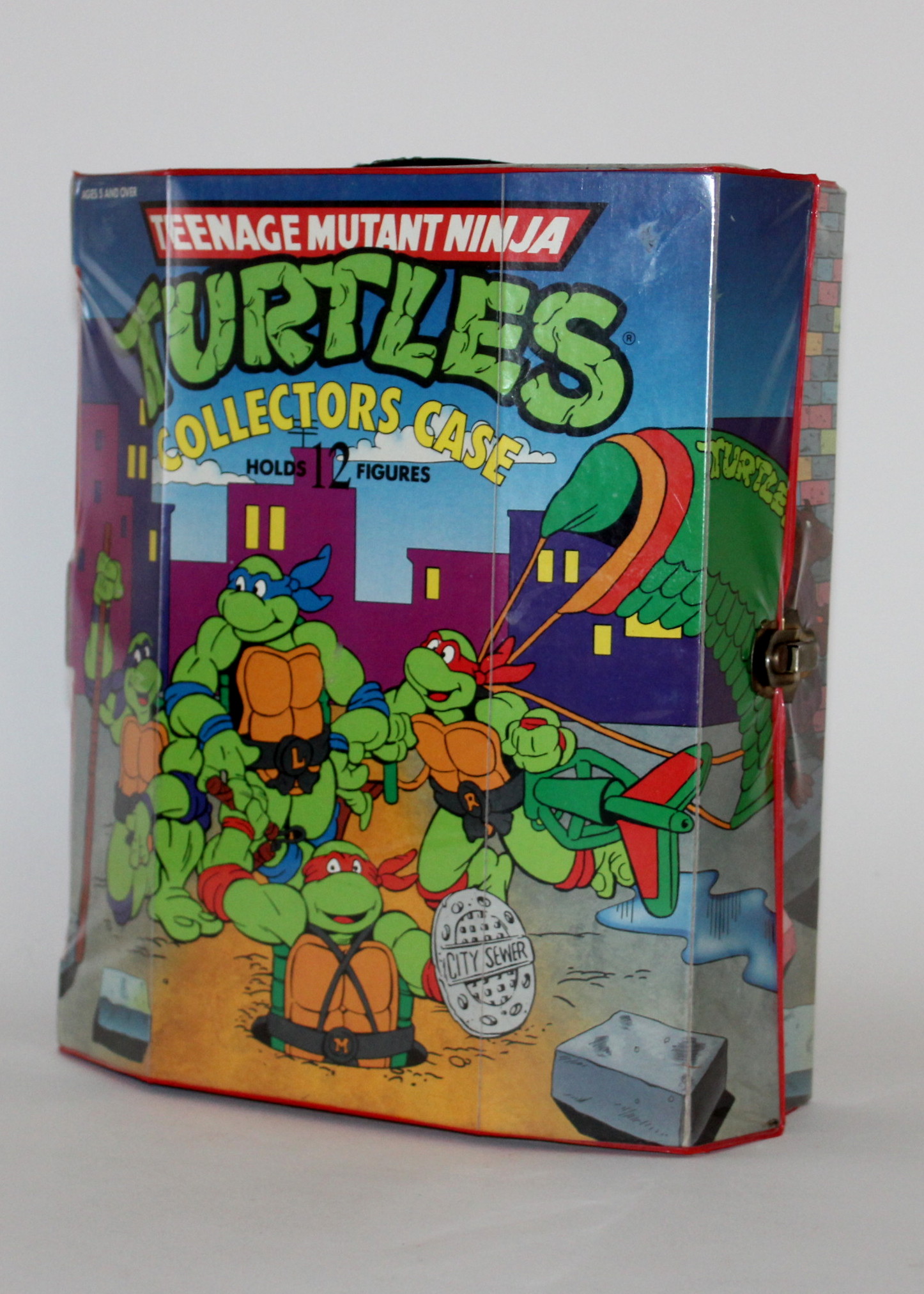 Teenage Mutant Ninja Turtle Action Figures and Case