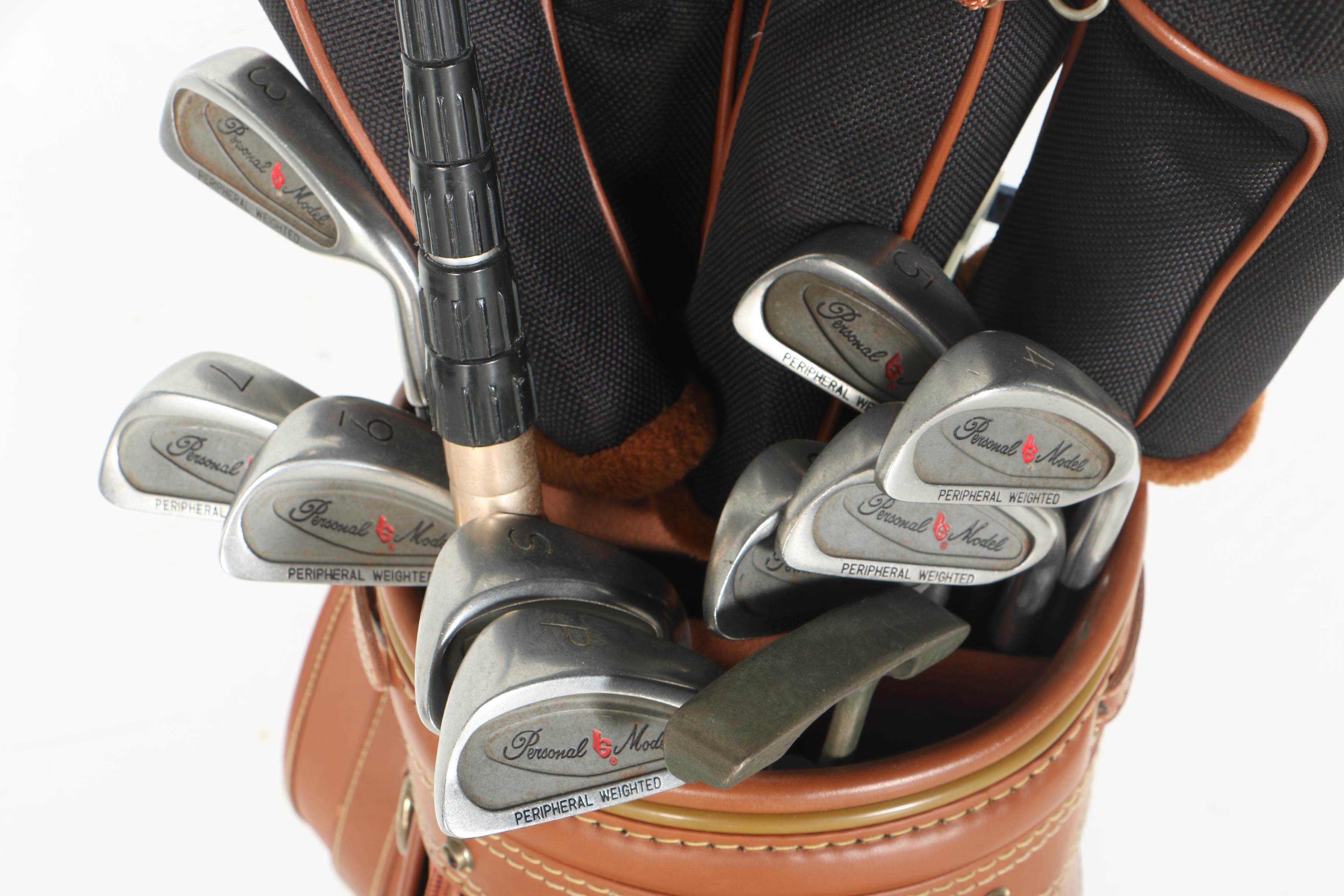 Daiwa Golf Bag with Golf Clubs