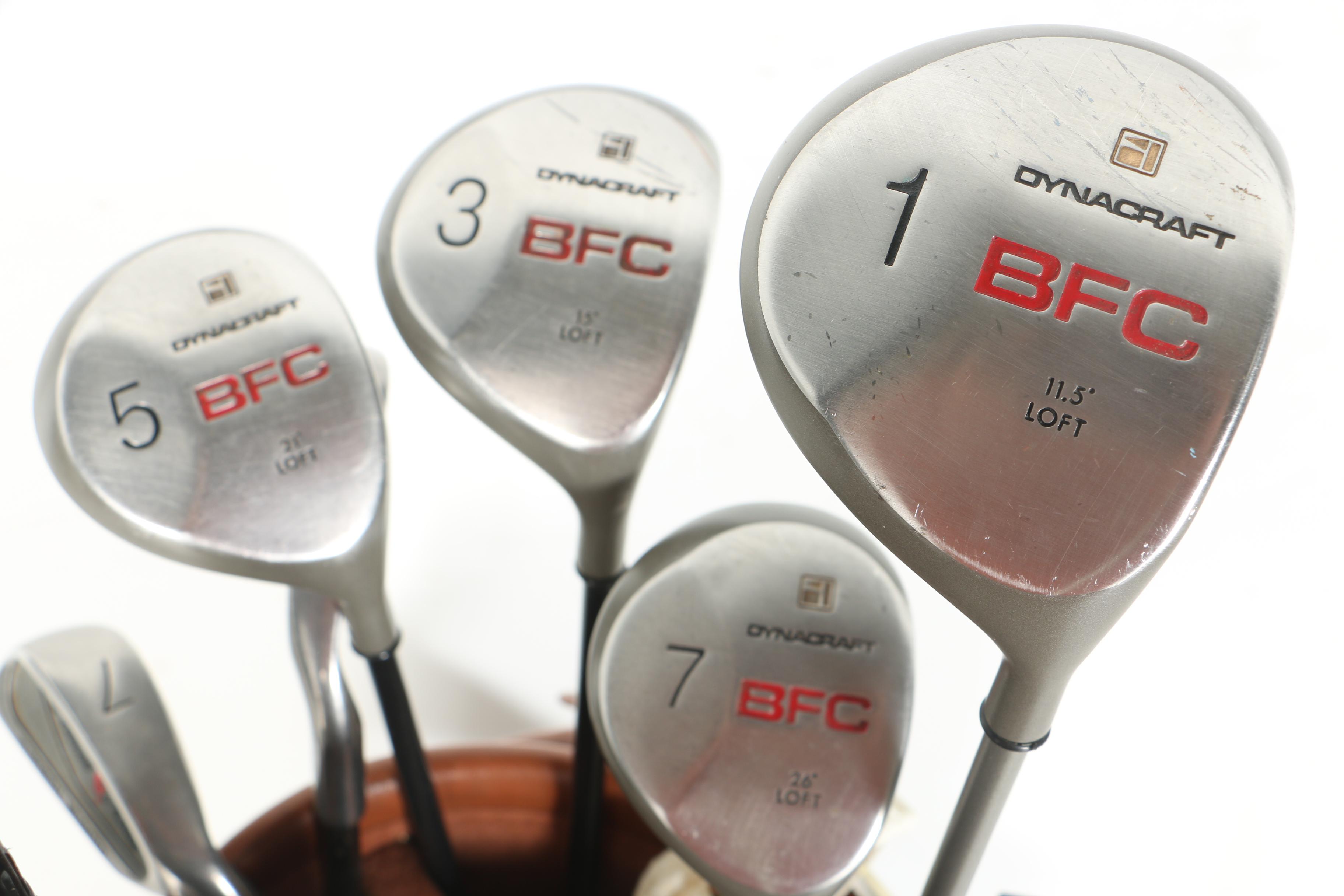 Daiwa Golf Bag with Golf Clubs