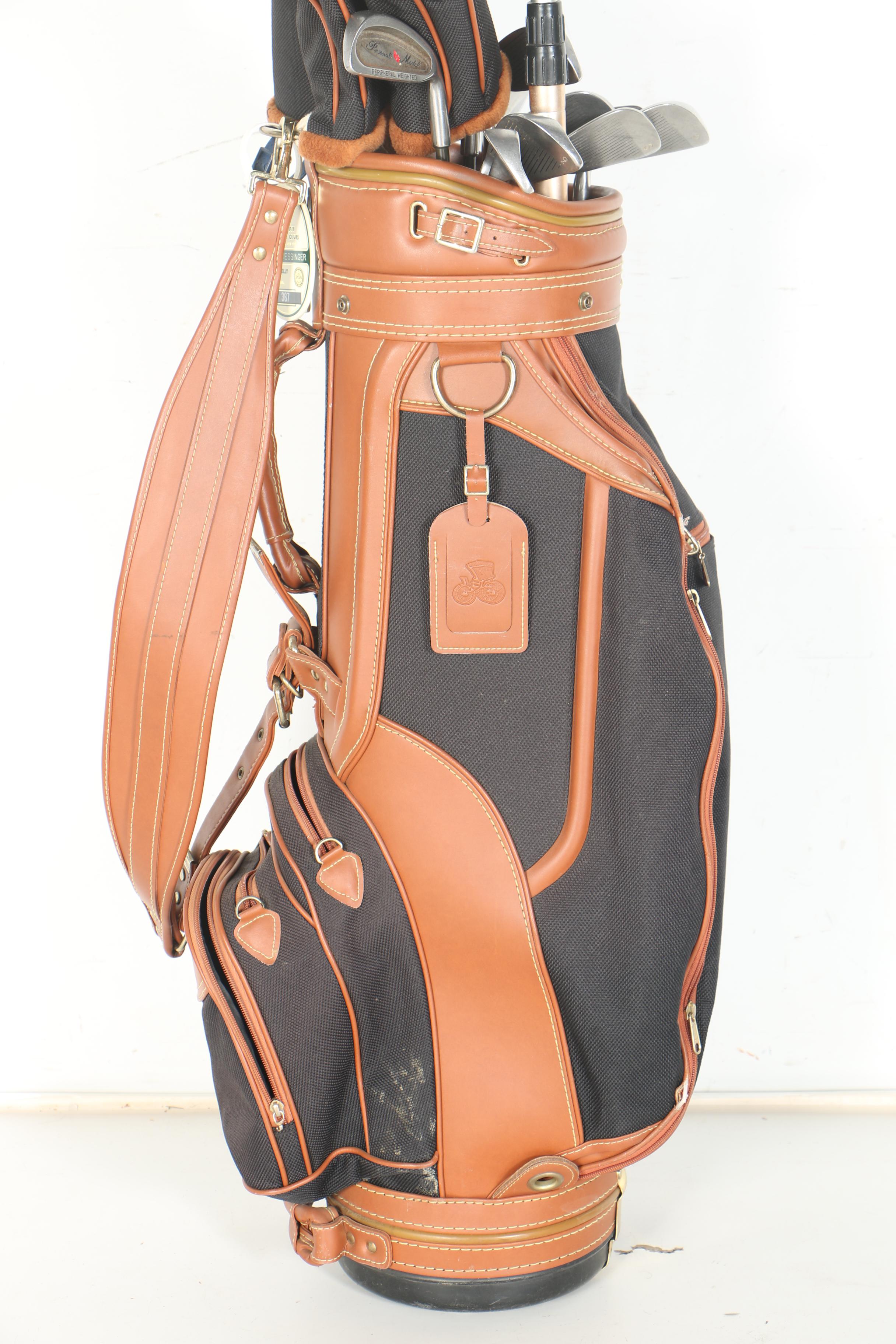 Daiwa Golf Bag with Golf Clubs