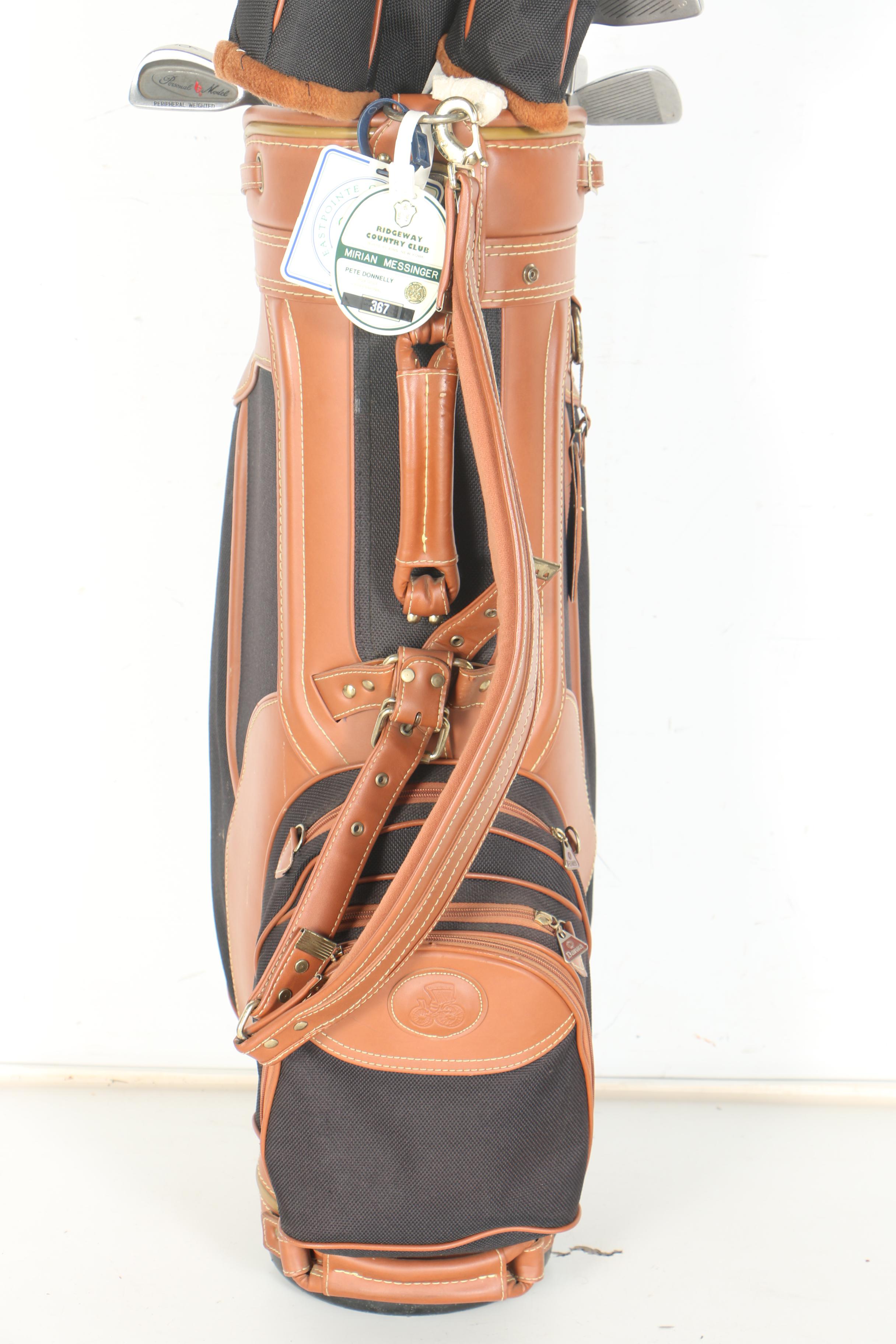 Daiwa Golf Bag with Golf Clubs