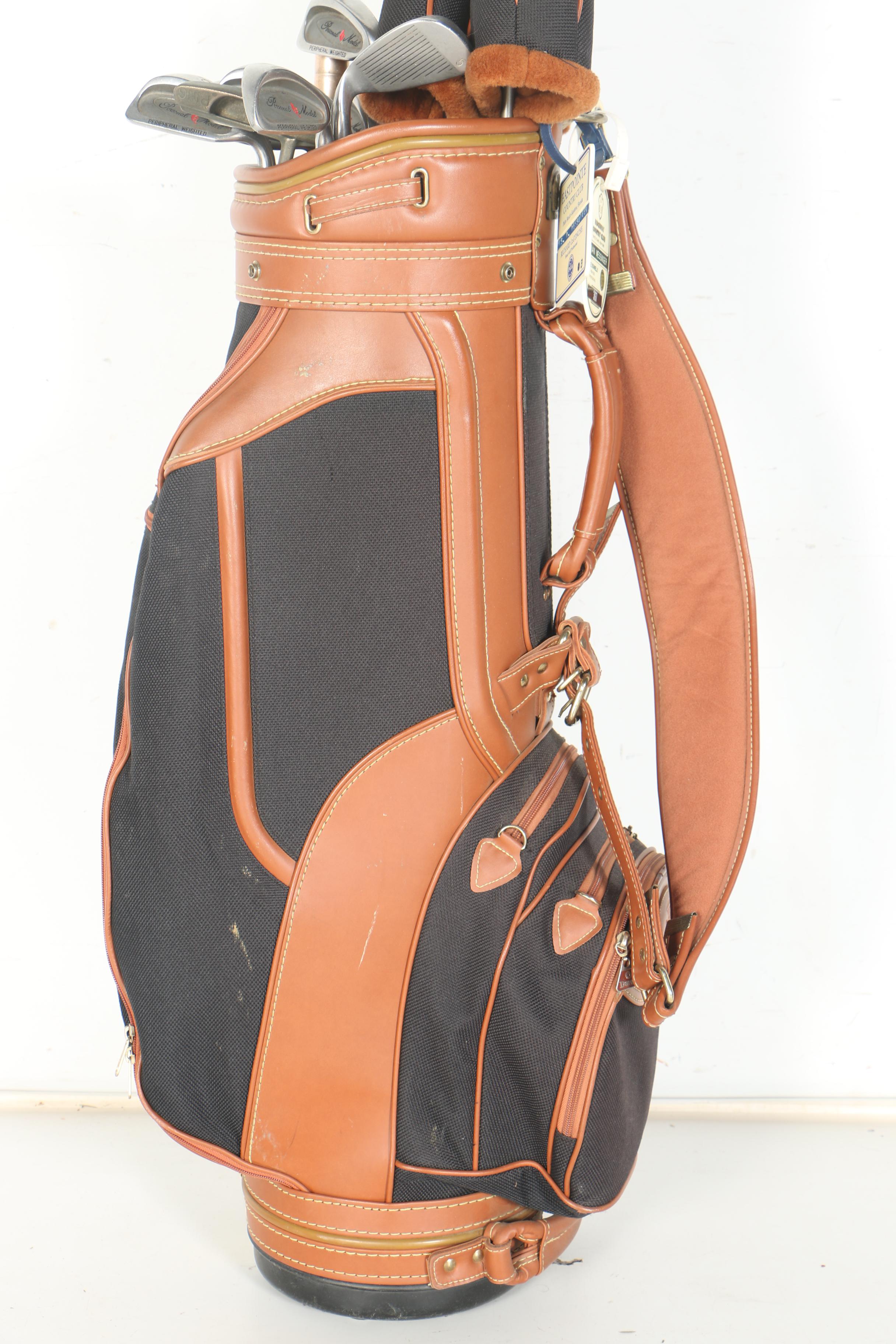 Daiwa Golf Bag with Golf Clubs