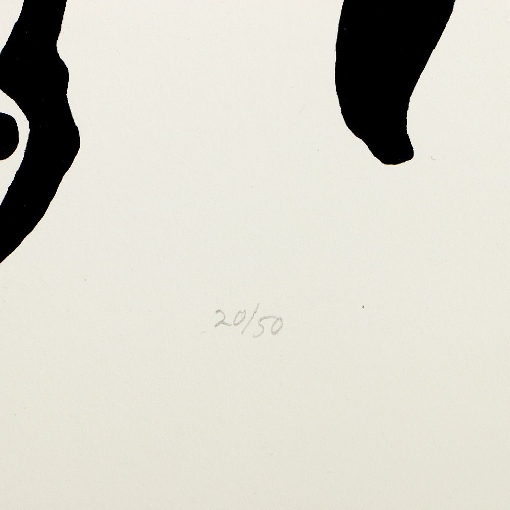 George Vranesh Limited Edition Serigraph on Heavy Stock Paper "Day #2"