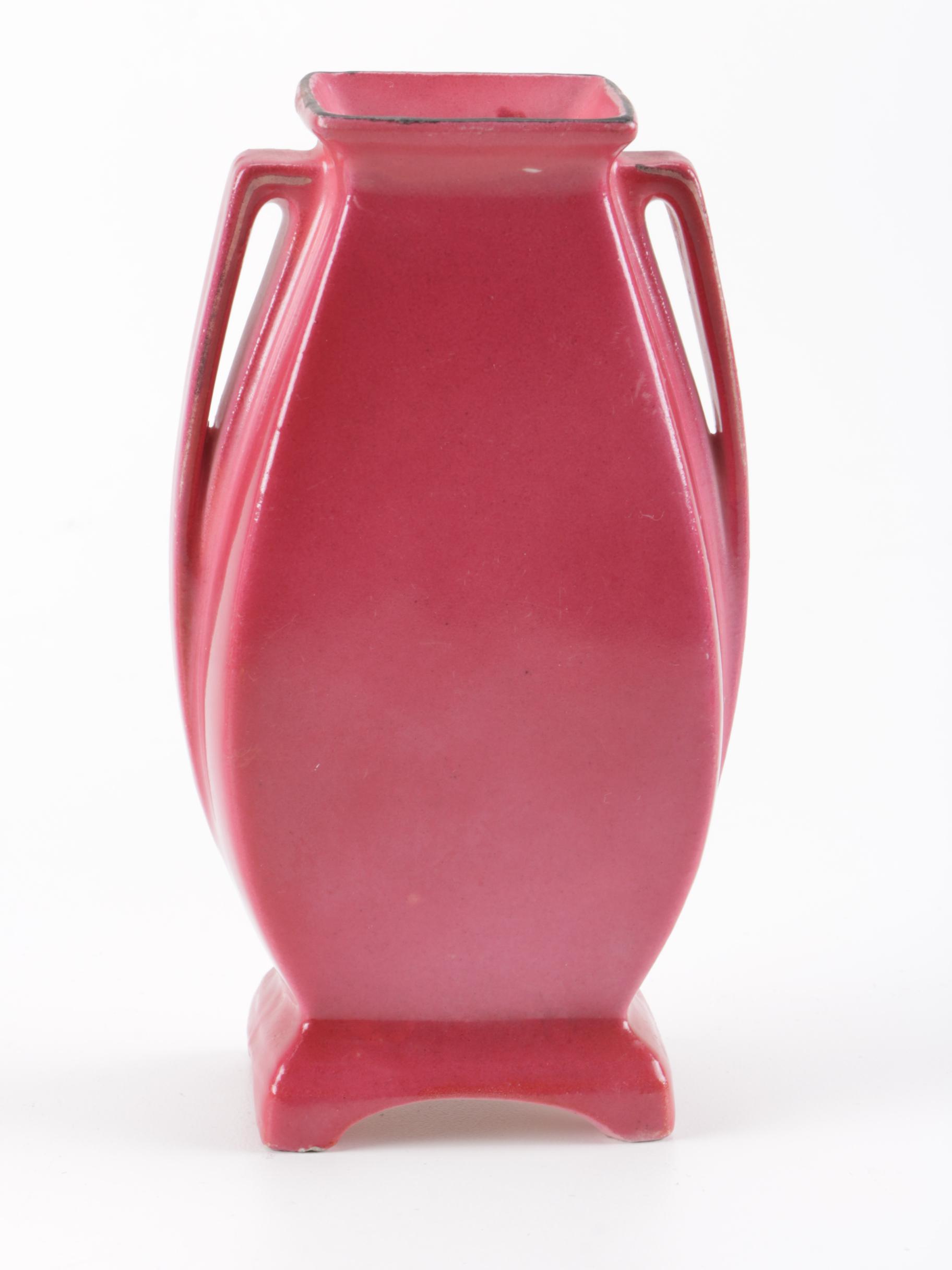 Colorful Mid-Century Art Pottery Vases and Vessels