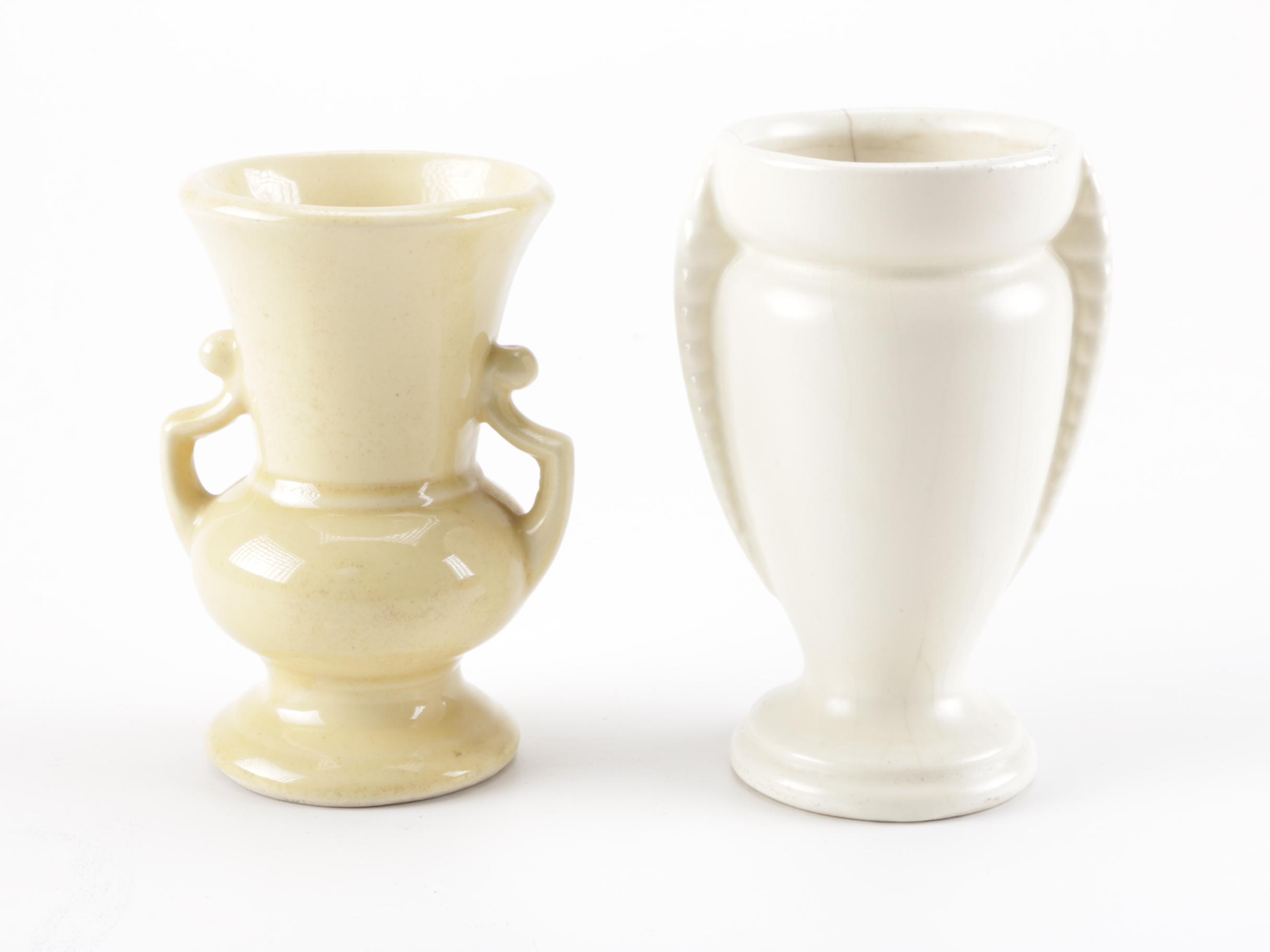 Colorful Mid-Century Art Pottery Vases and Vessels