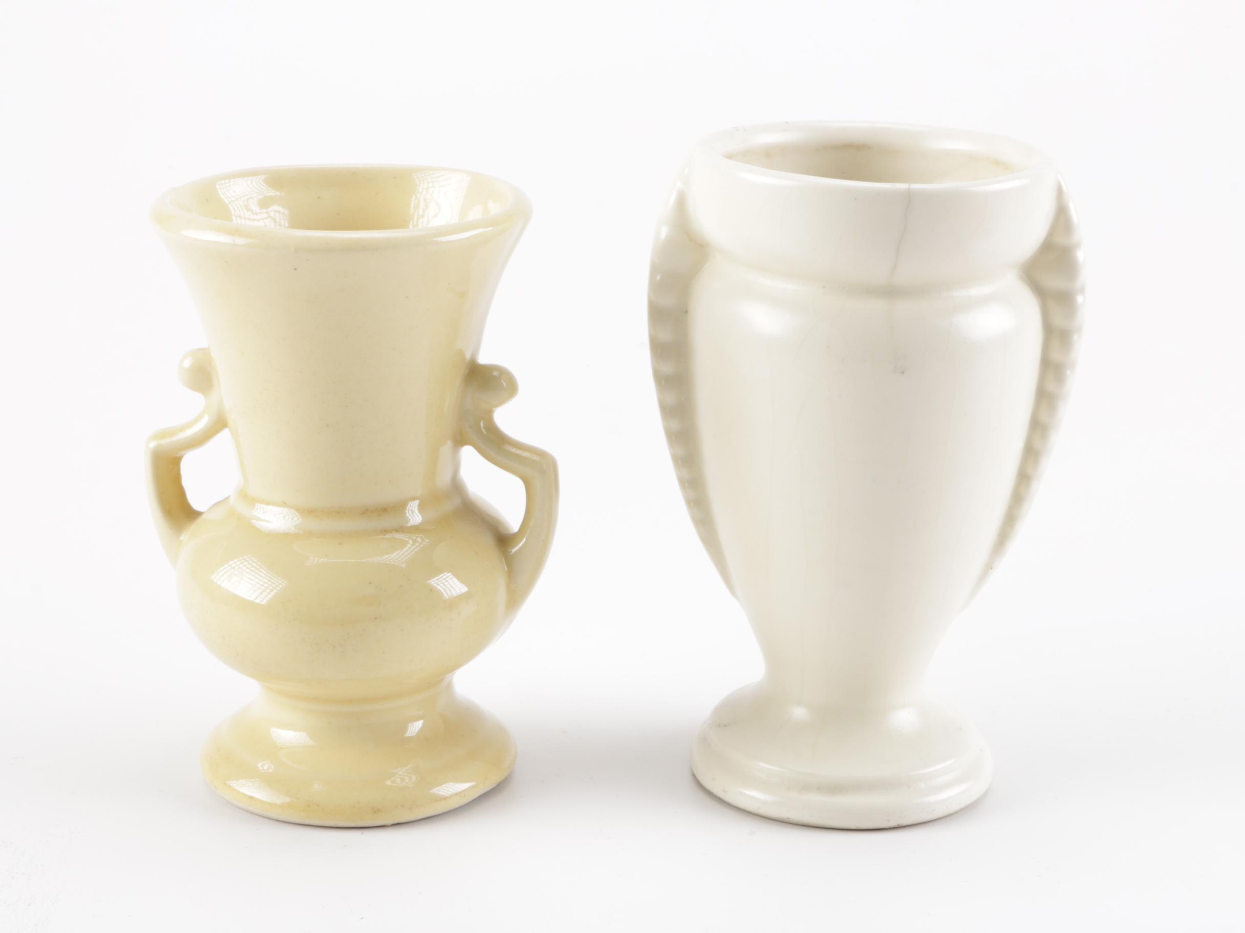 Colorful Mid-Century Art Pottery Vases and Vessels