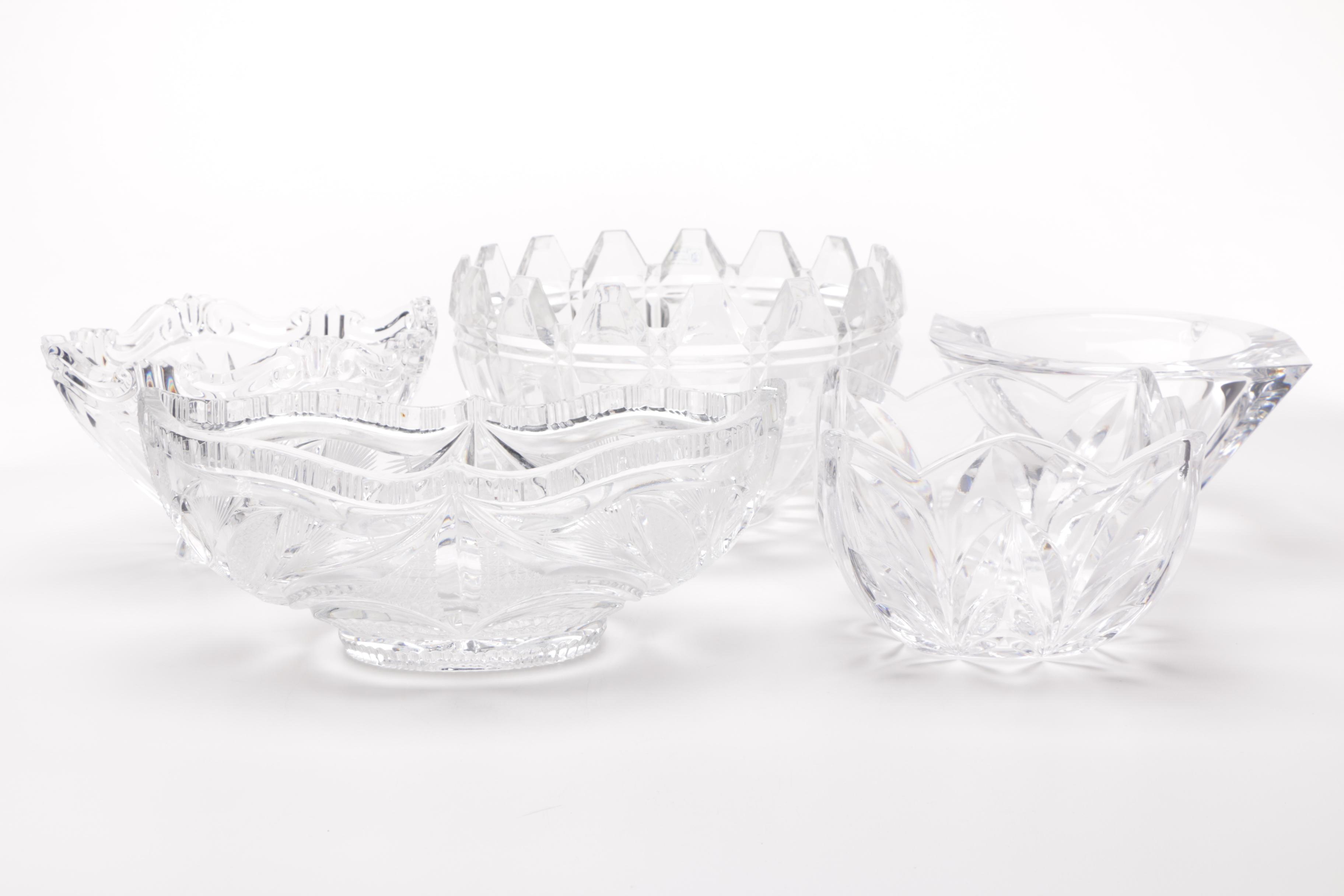 Crystal Bowls Featuring Orrefors and Towle