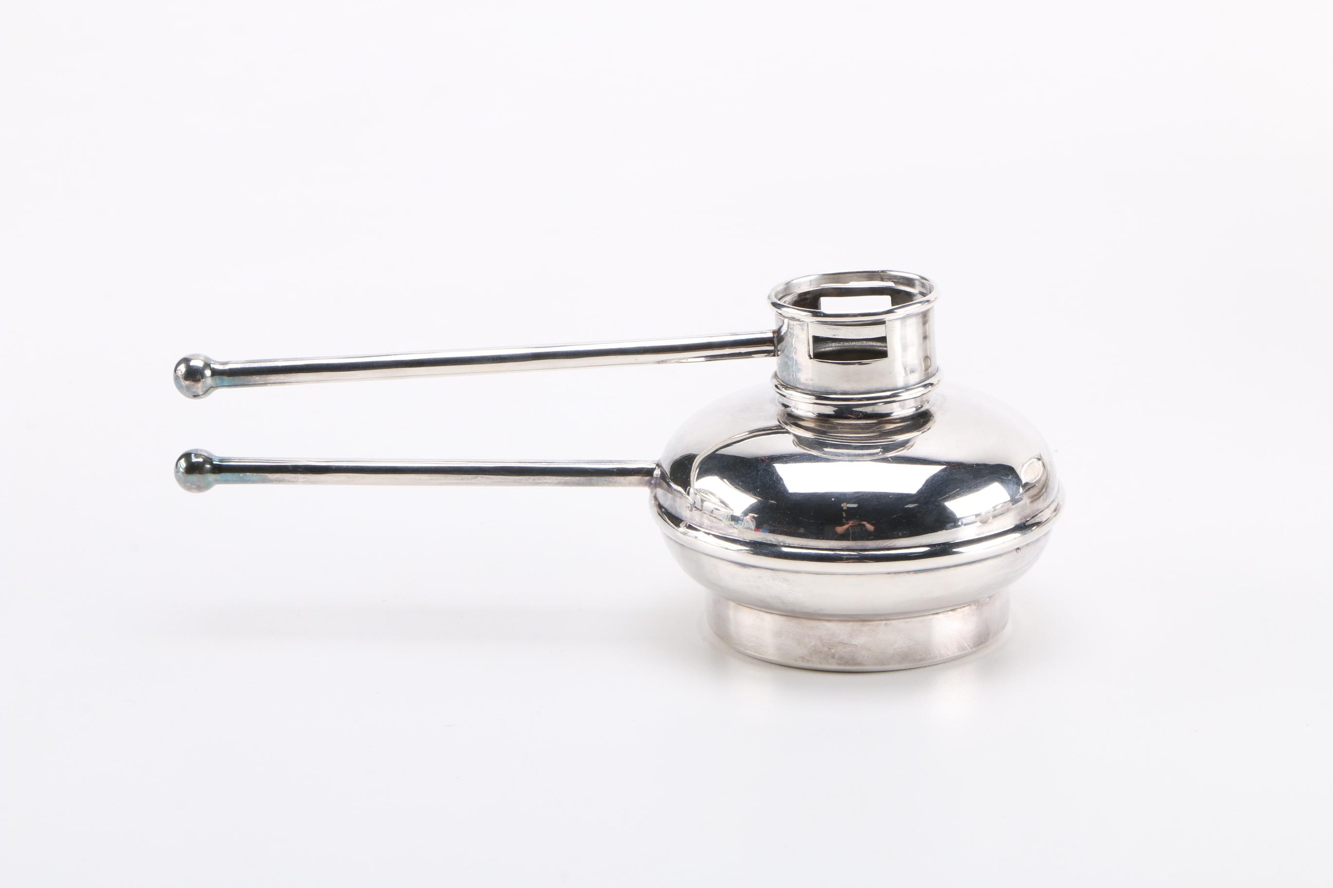 1957 Eugen Ferner Chaffing Dish and Bristol Silver Plate Lidded Dish