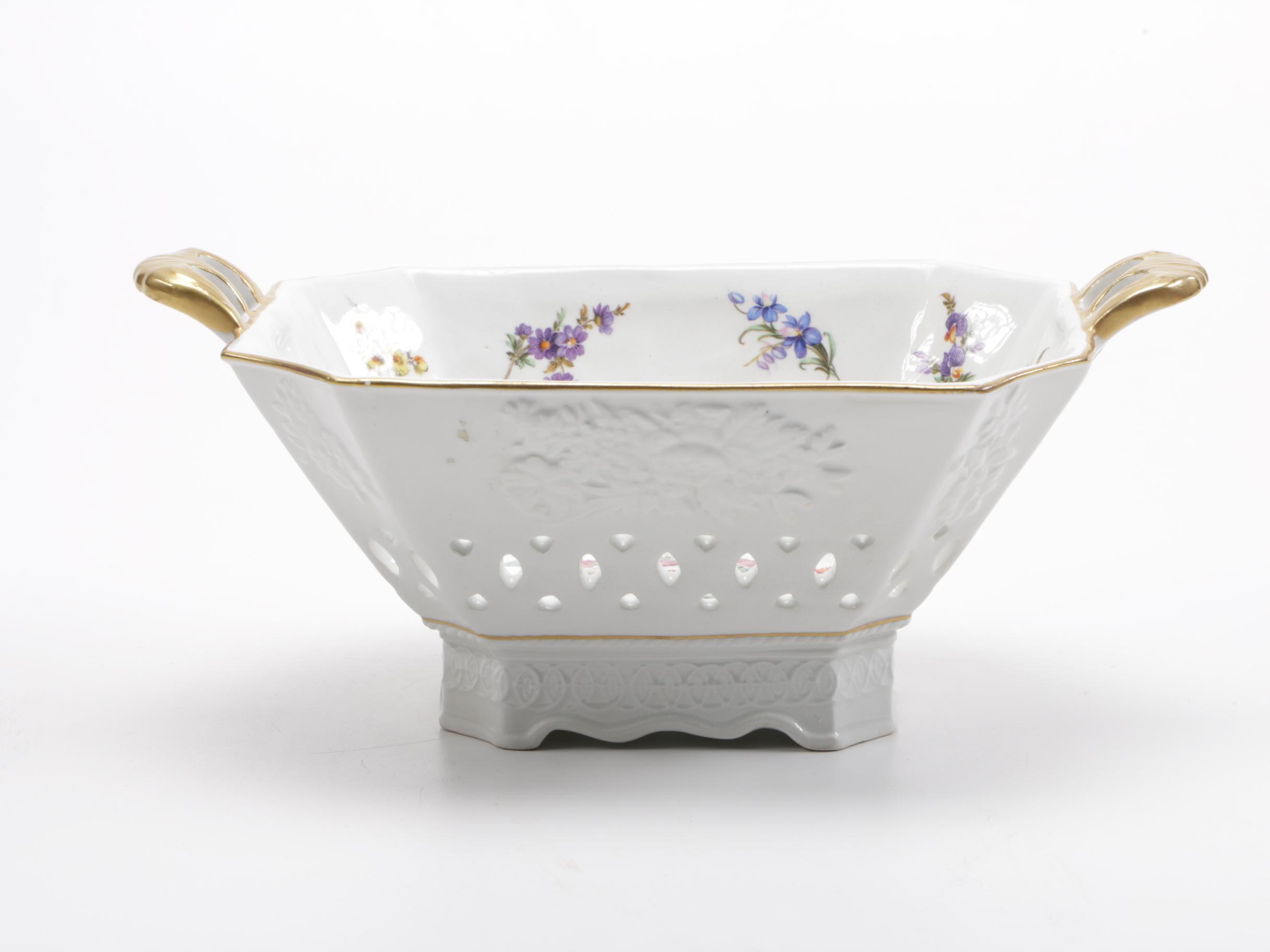 Porcelain Tableware Featuring Herend With 24K Gold