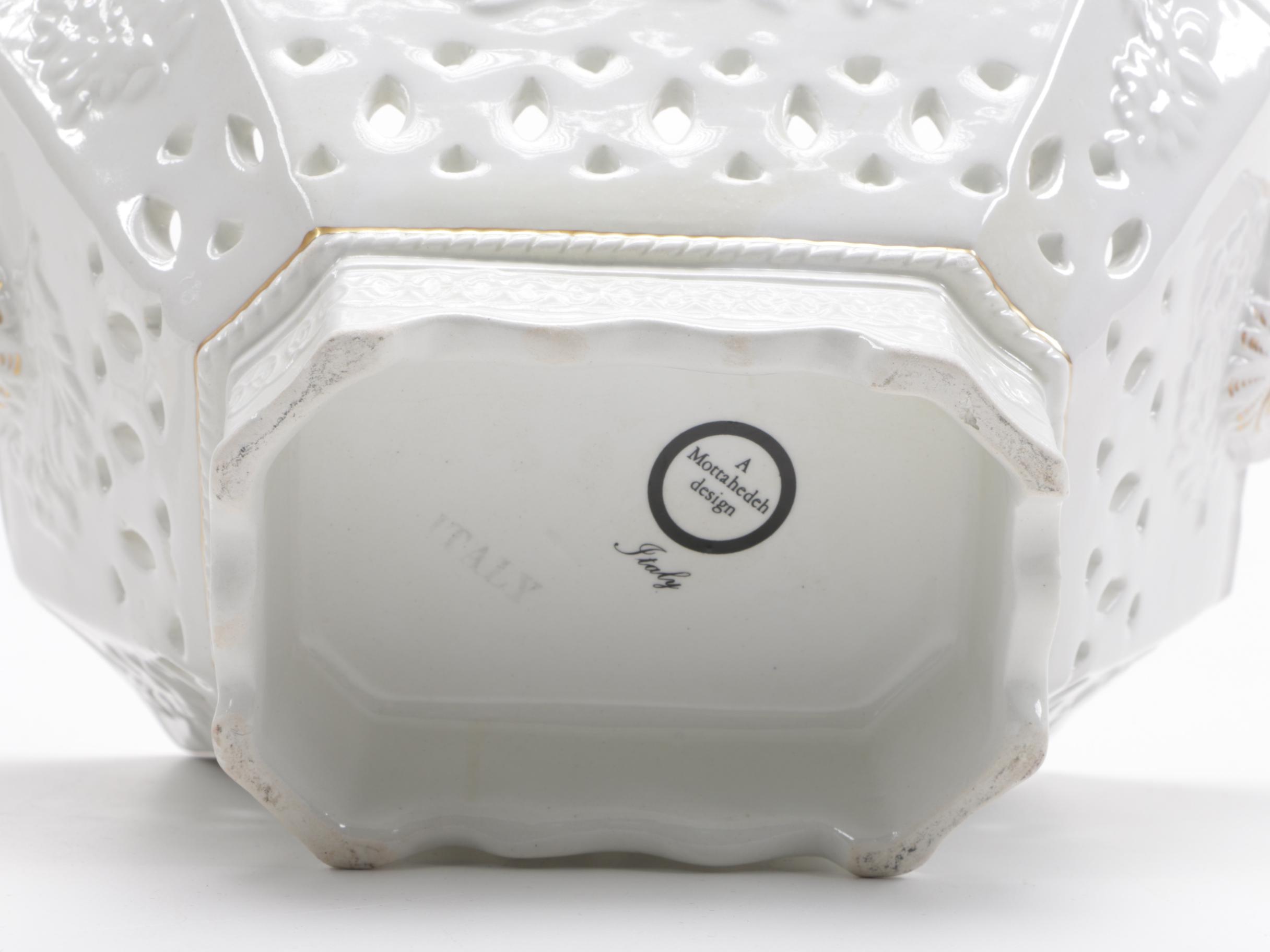 Porcelain Tableware Featuring Herend With 24K Gold