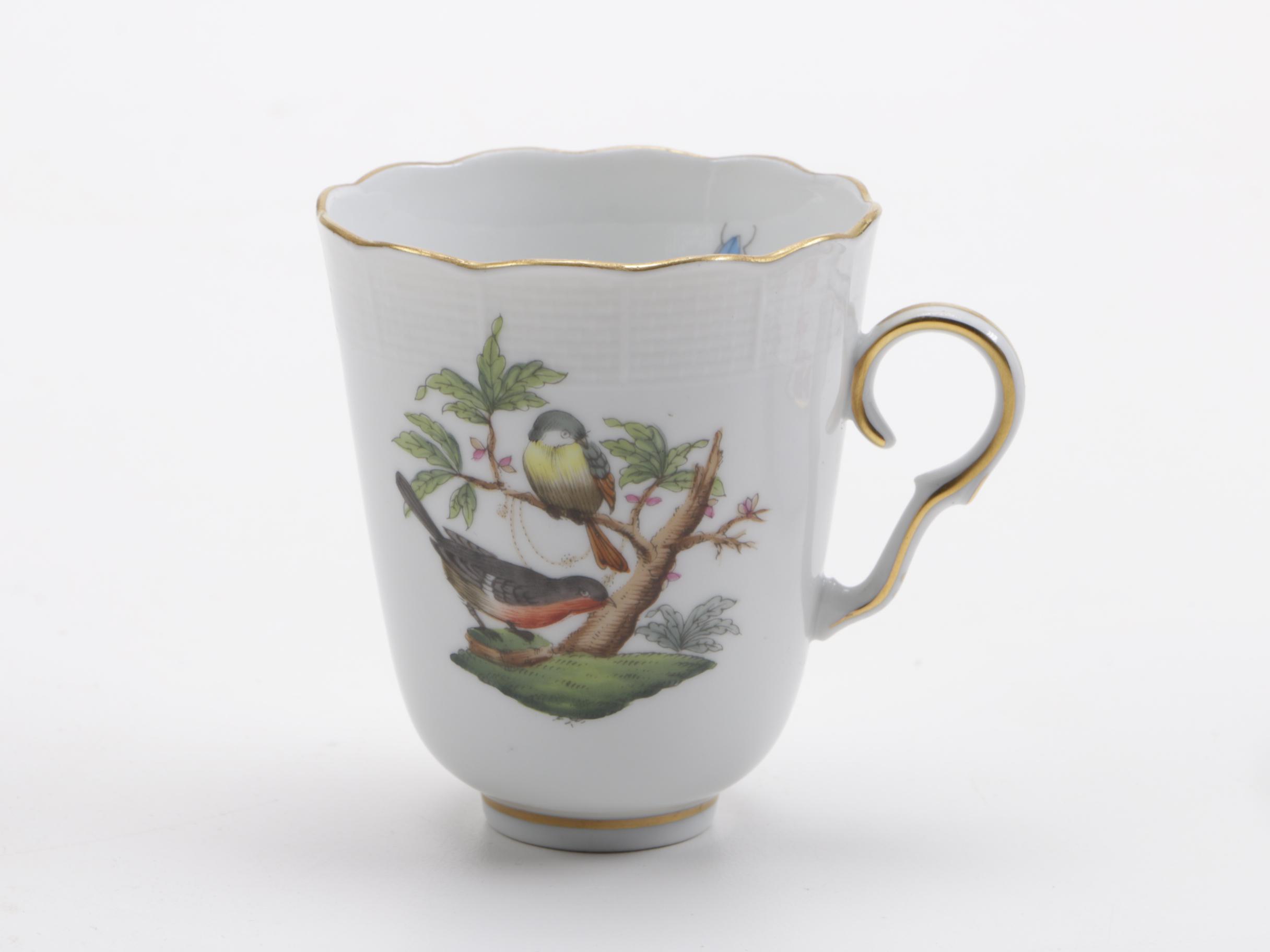 Porcelain Tableware Featuring Herend With 24K Gold