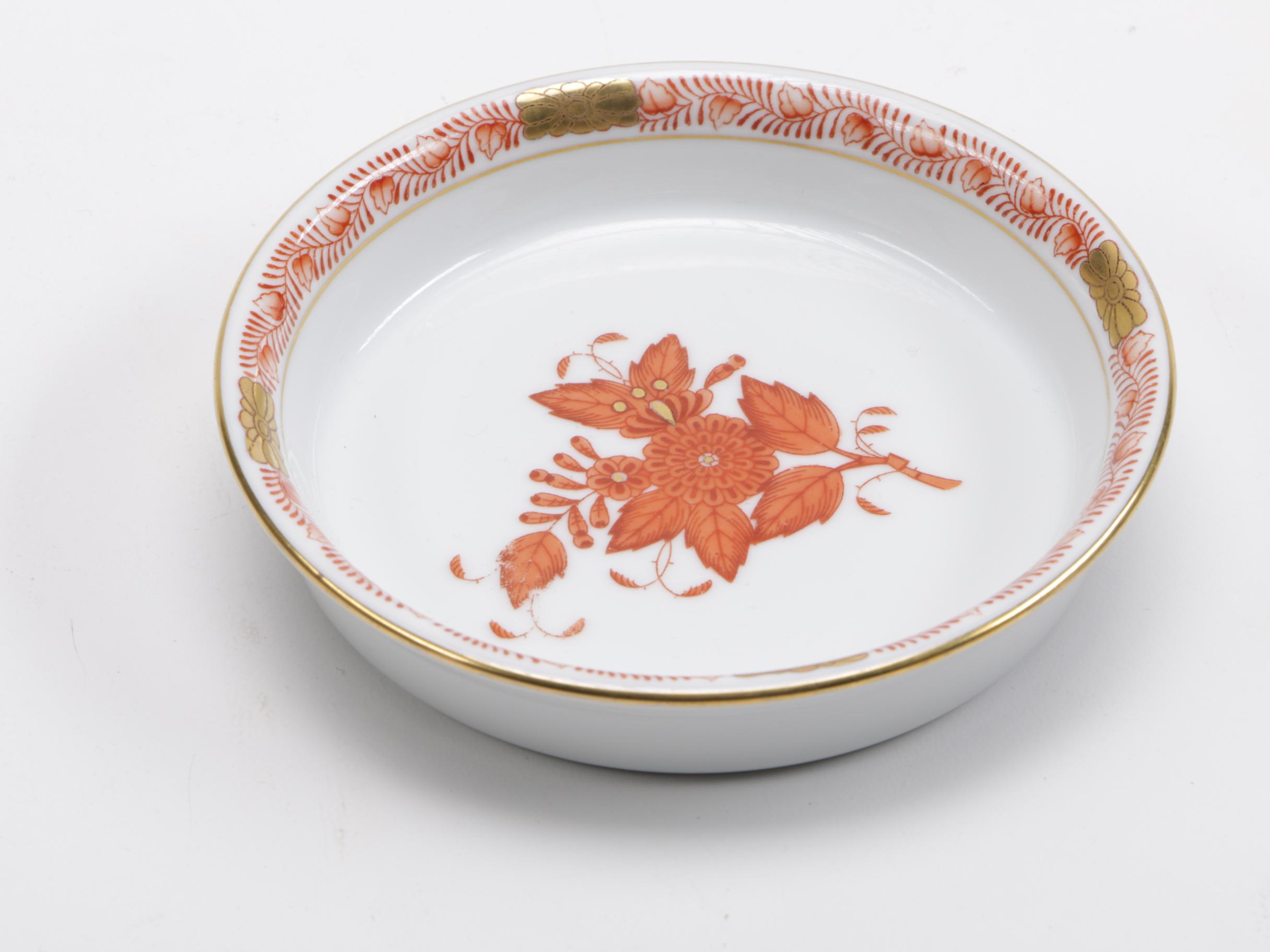 Porcelain Tableware Featuring Herend With 24K Gold