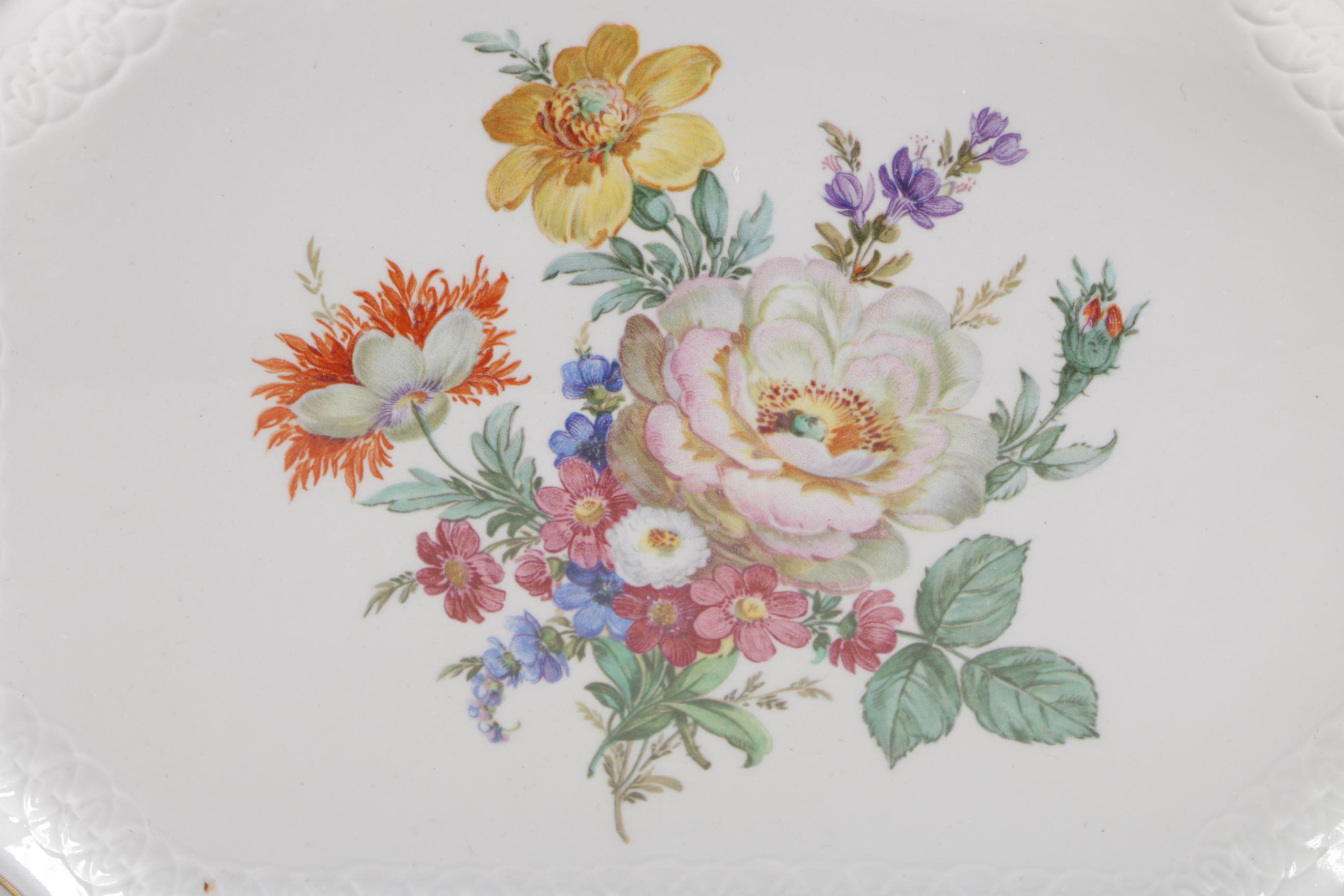 Porcelain Tableware Featuring Herend With 24K Gold