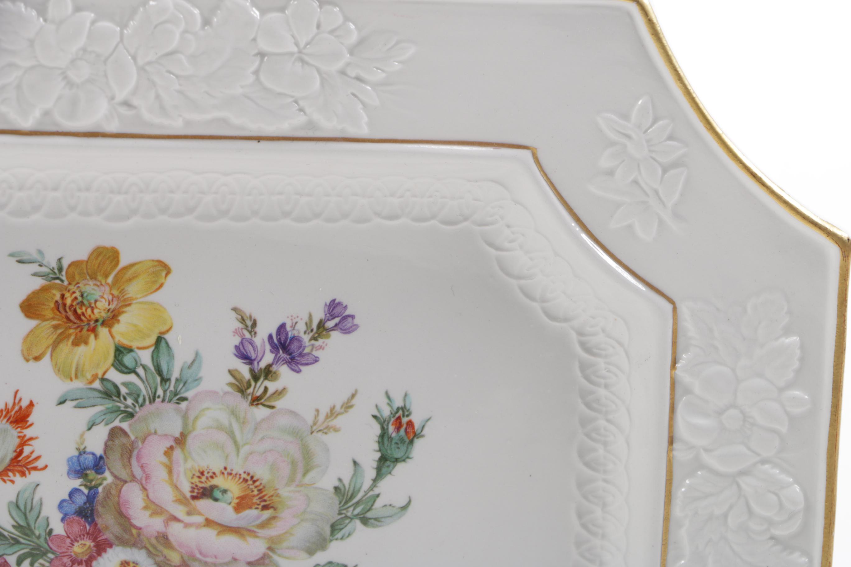 Porcelain Tableware Featuring Herend With 24K Gold