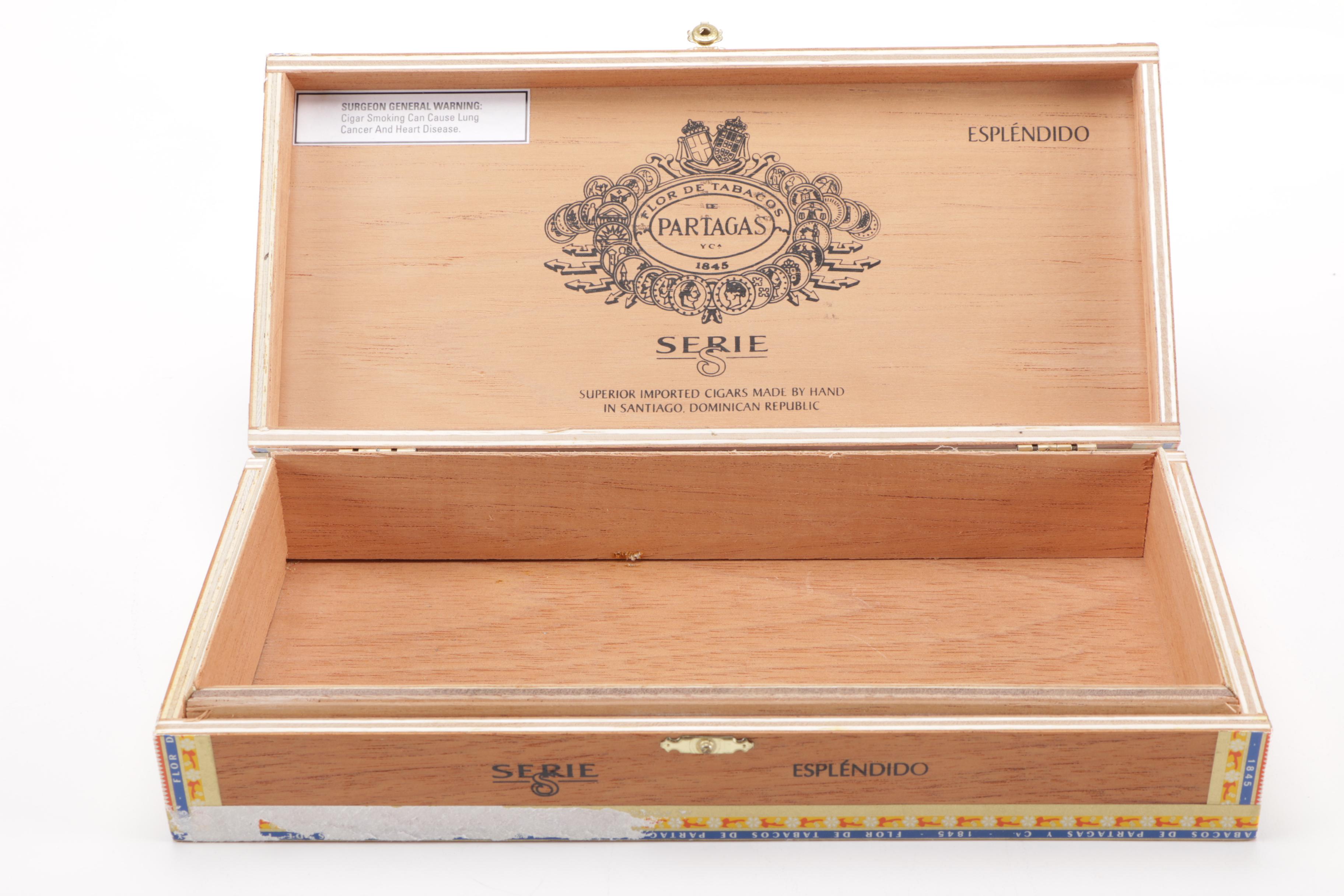 Collection of Cigar Boxes and Tins