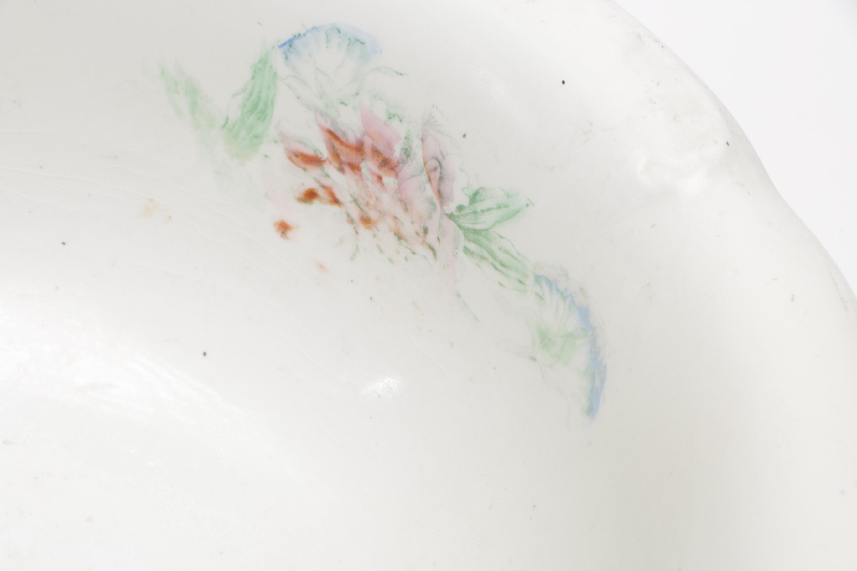 Antique Ford China Co. Wash Basin and Pitcher