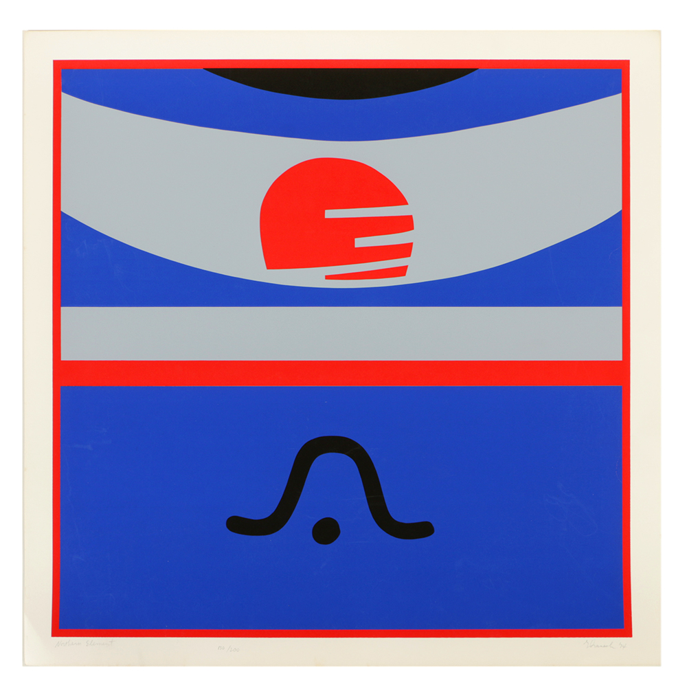 George Vranesh Limited Edition Serigraph on Paper "Northern Element"