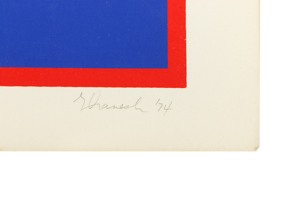 George Vranesh Limited Edition Serigraph on Paper "Northern Element"