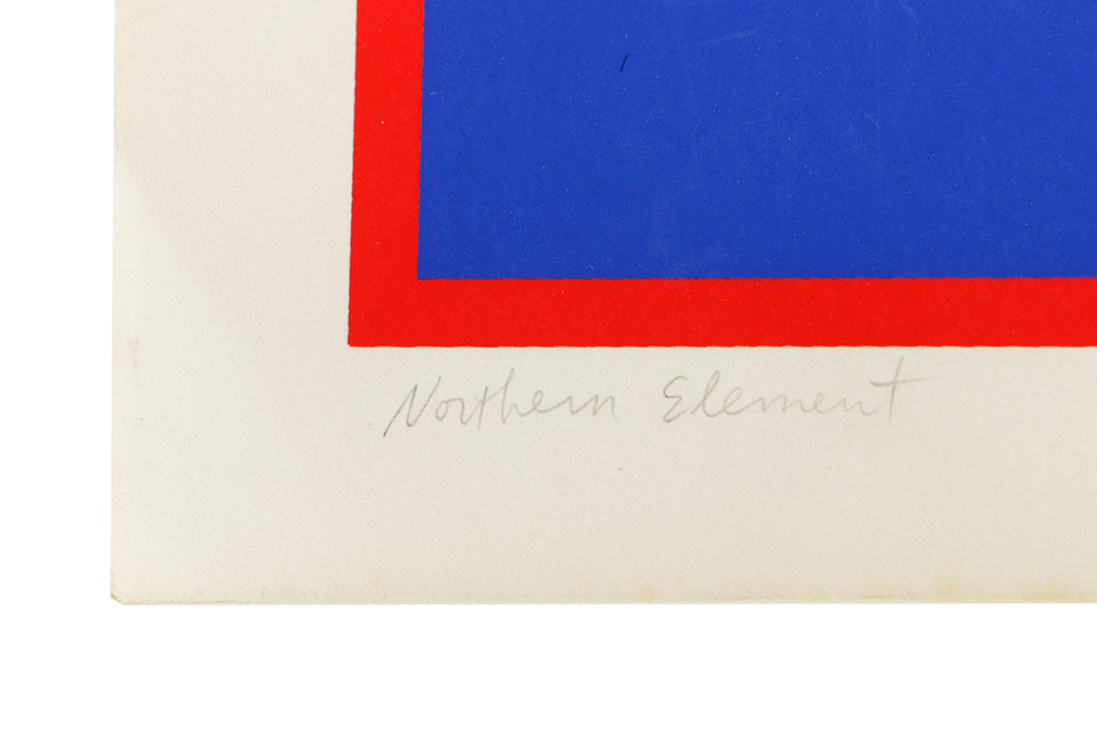 George Vranesh Limited Edition Serigraph on Paper "Northern Element"