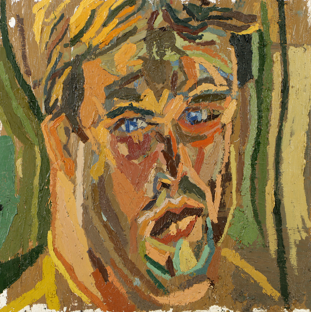 Clintel Steed Oil Painting on Board "Portrait of a Man"