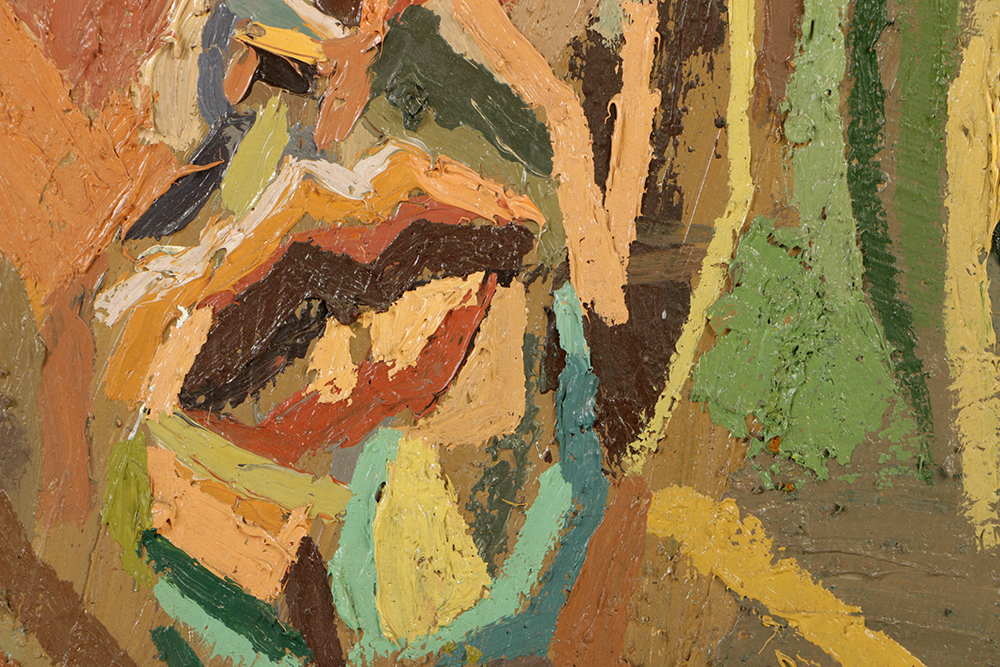 Clintel Steed Oil Painting on Board "Portrait of a Man"