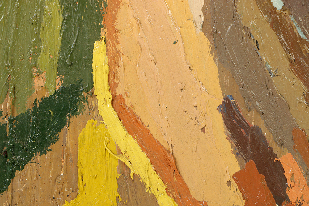 Clintel Steed Oil Painting on Board "Portrait of a Man"