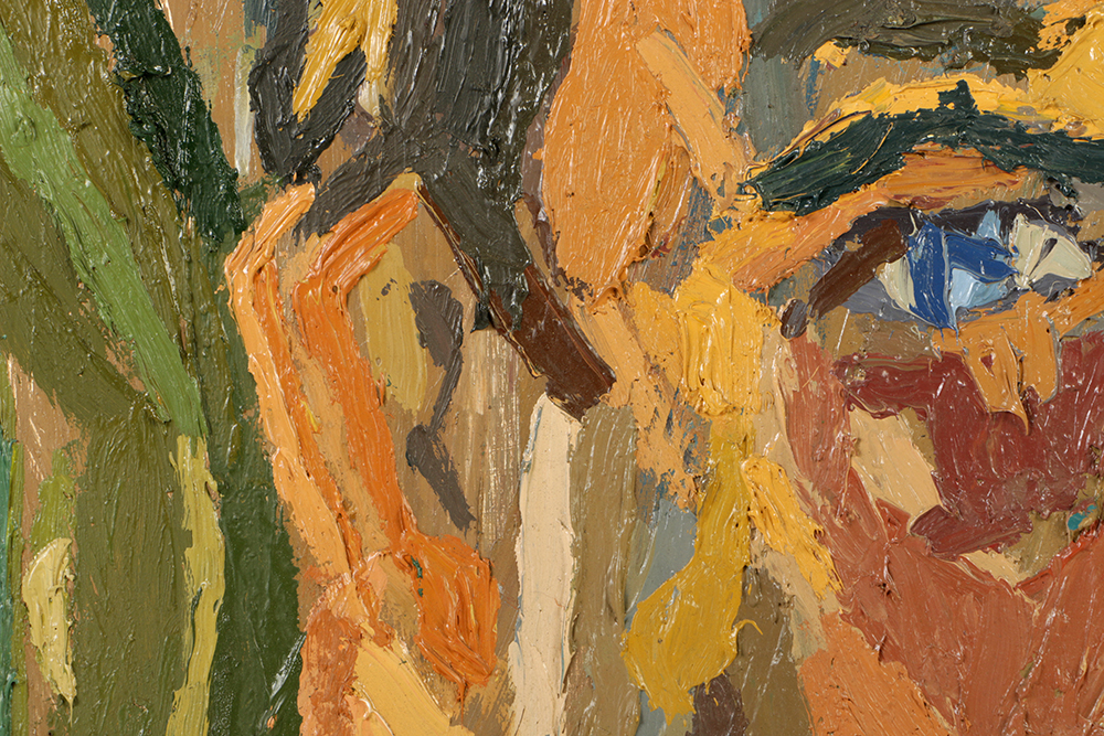 Clintel Steed Oil Painting on Board "Portrait of a Man"