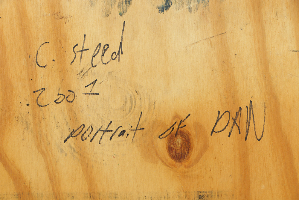 Clintel Steed Oil Painting on Board "Portrait of a Man"