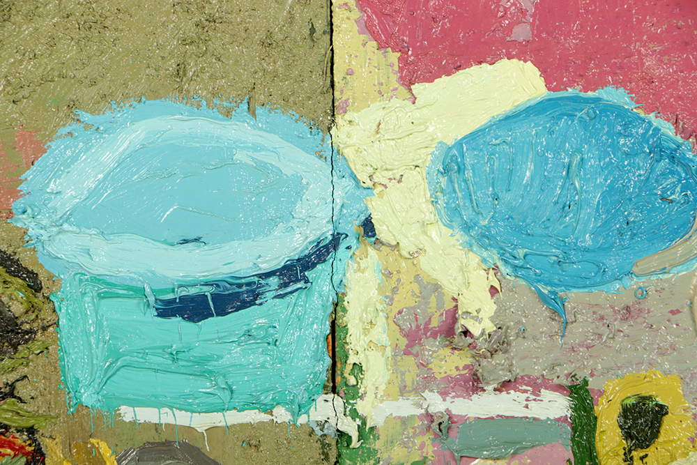 Clintel Steed Oil Painting on Panels "Marines on a Boat"