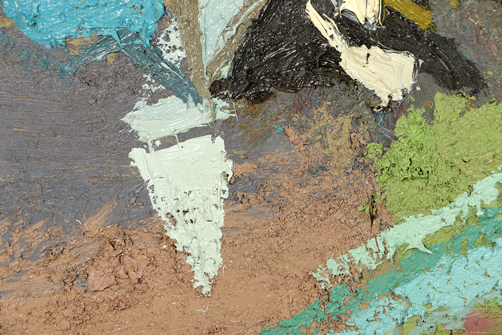 Clintel Steed Oil Painting on Panels "Marines on a Boat"