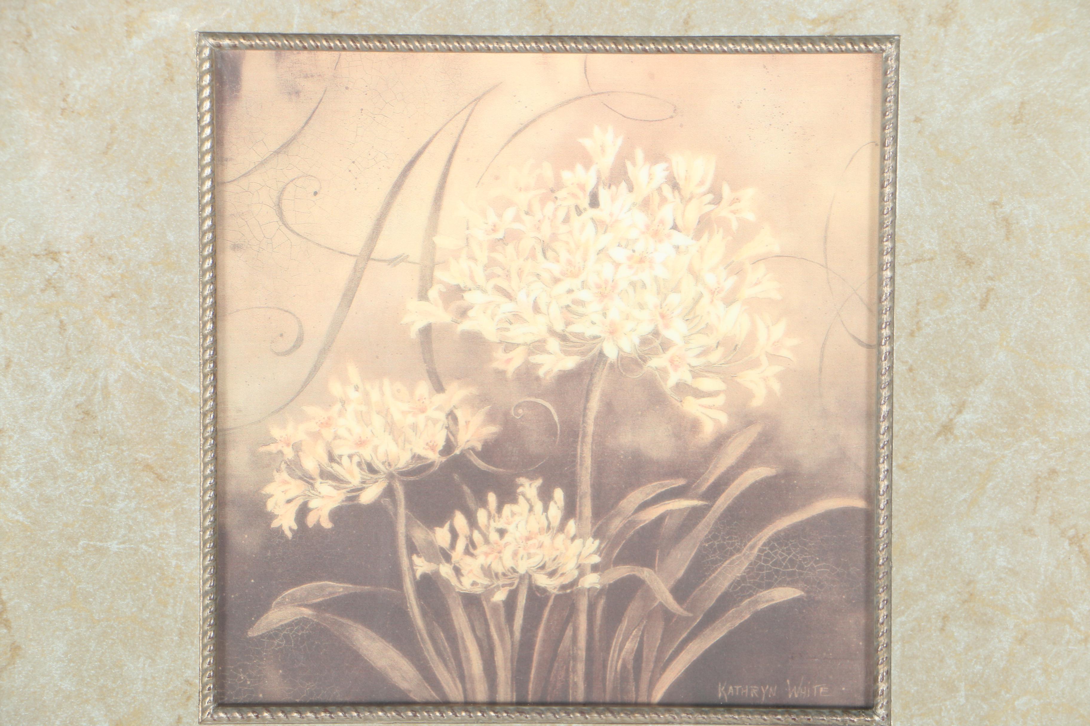 Kathryn White and Other Floral Giclees