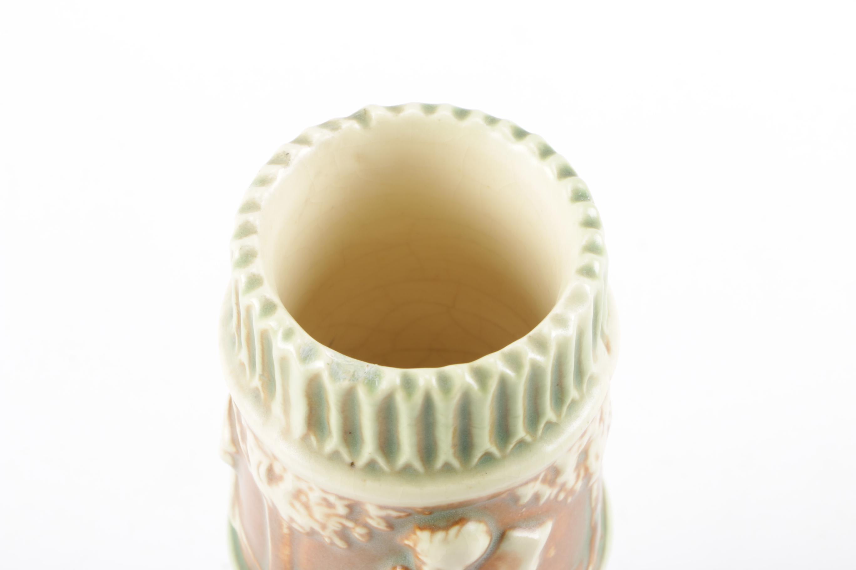 Roseville "Donatello" Vase and Bowl