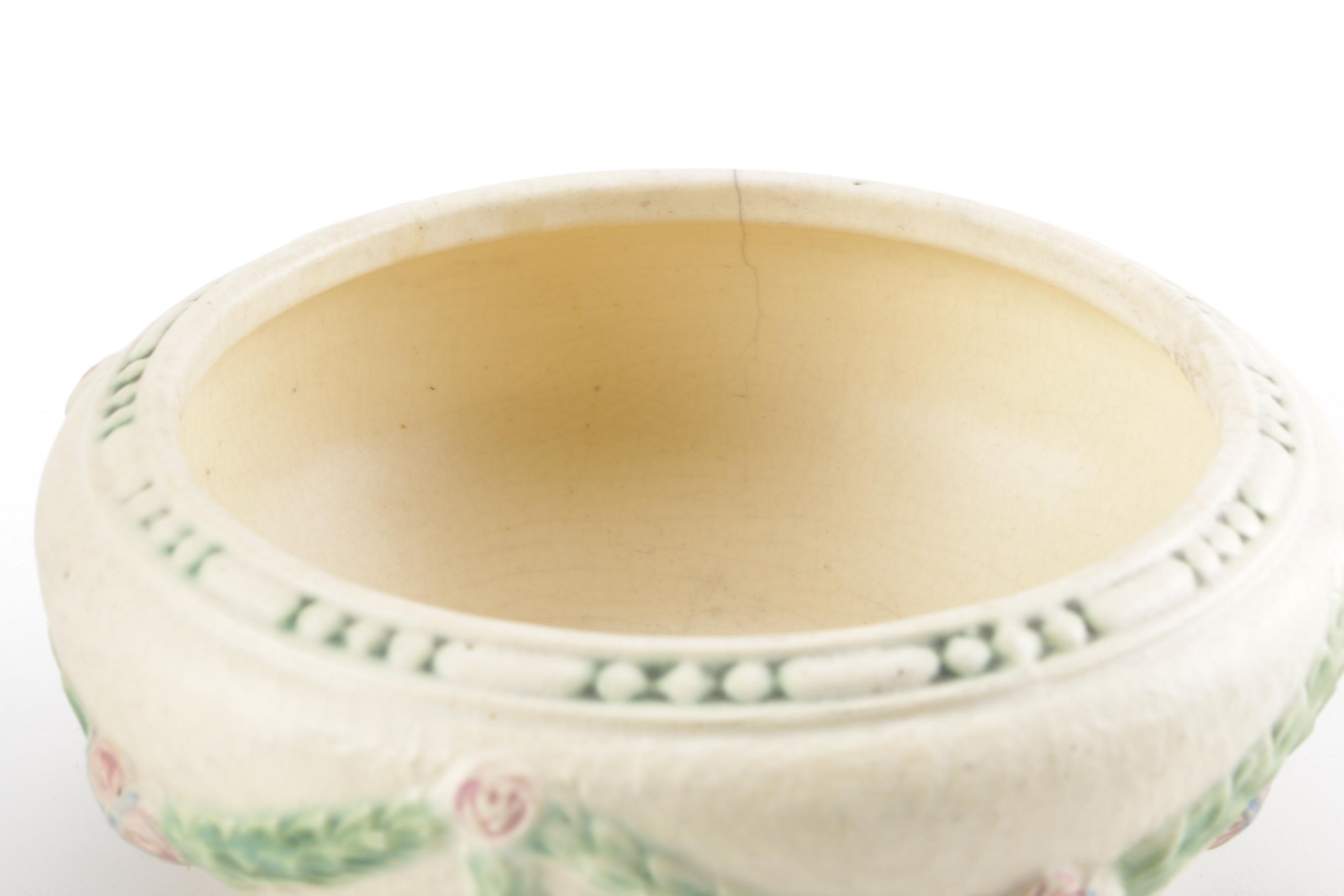 Roseville "Donatello" Vase and Bowl